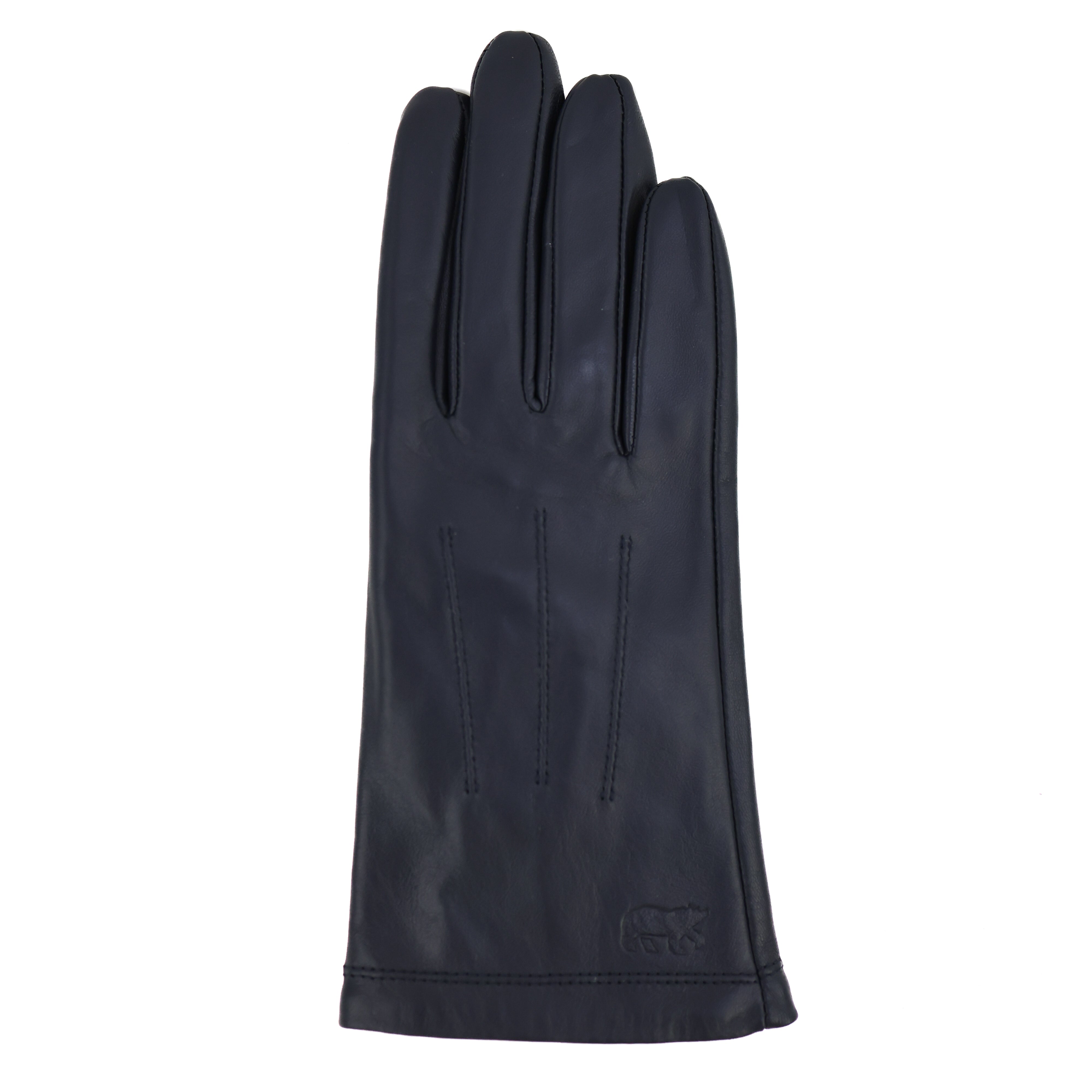 Leren dames handschoenen 'Claudia' navy