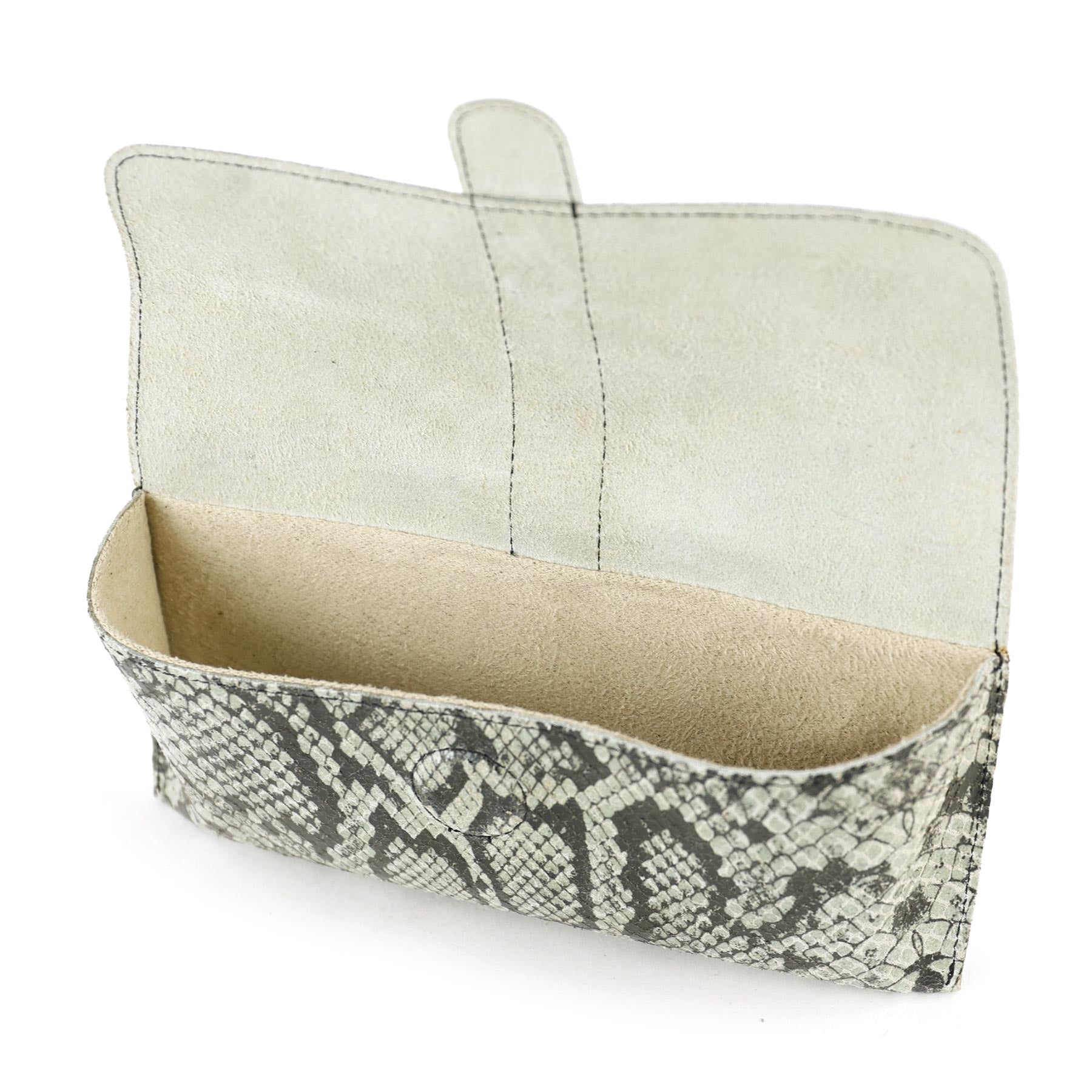 Glasses case 'Weta' snake grey