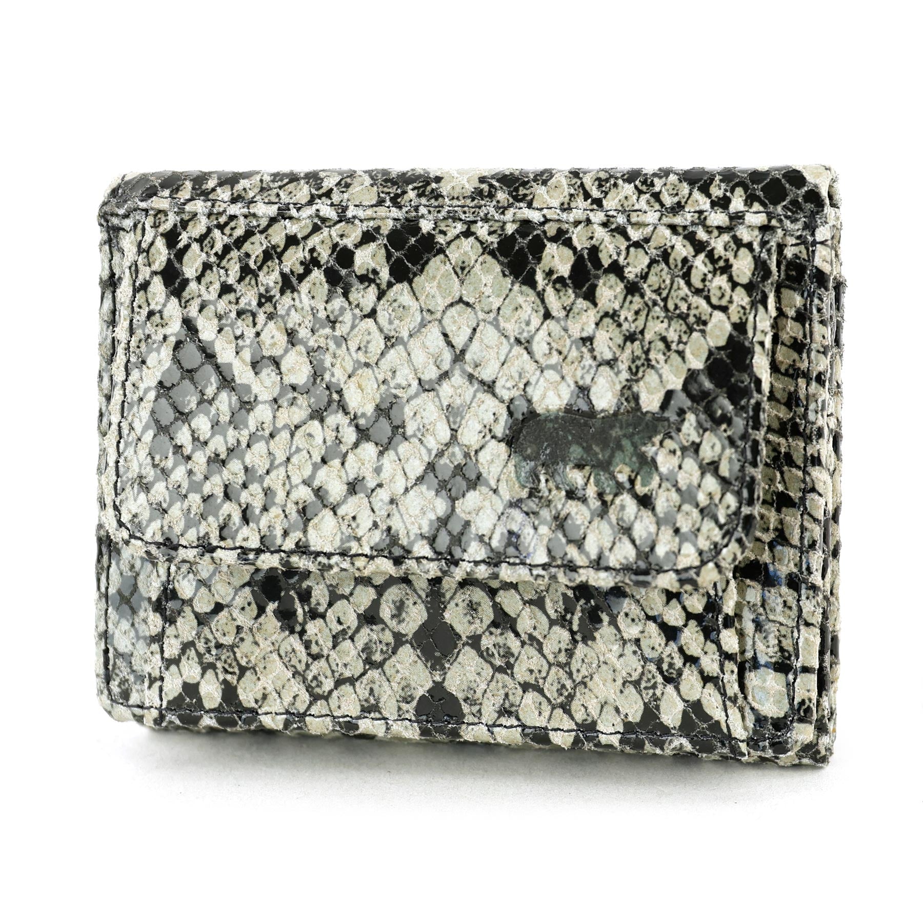 Portemonneetje 'Nana' snake grey
