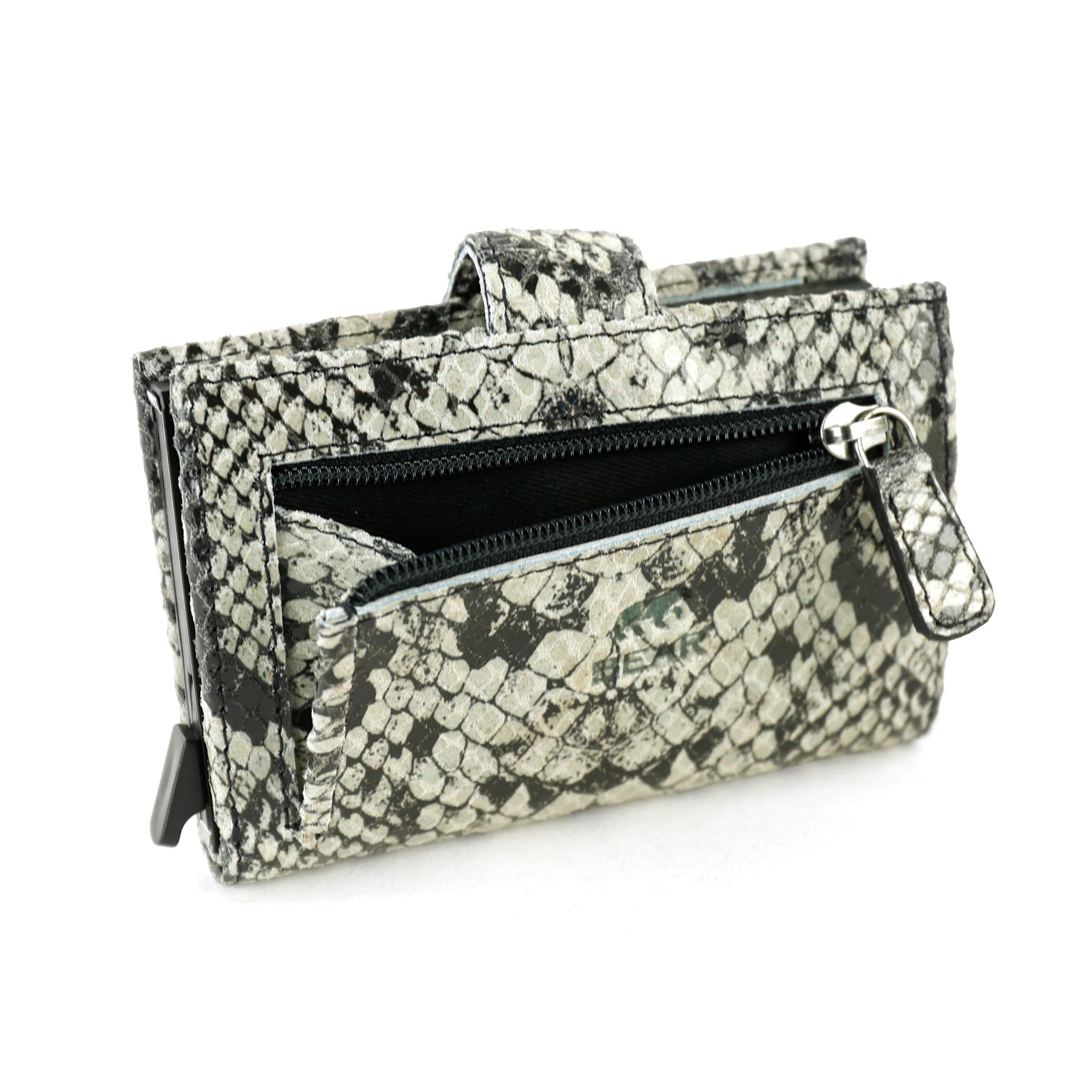 RFID Card holder 'Elsie' snake grey
