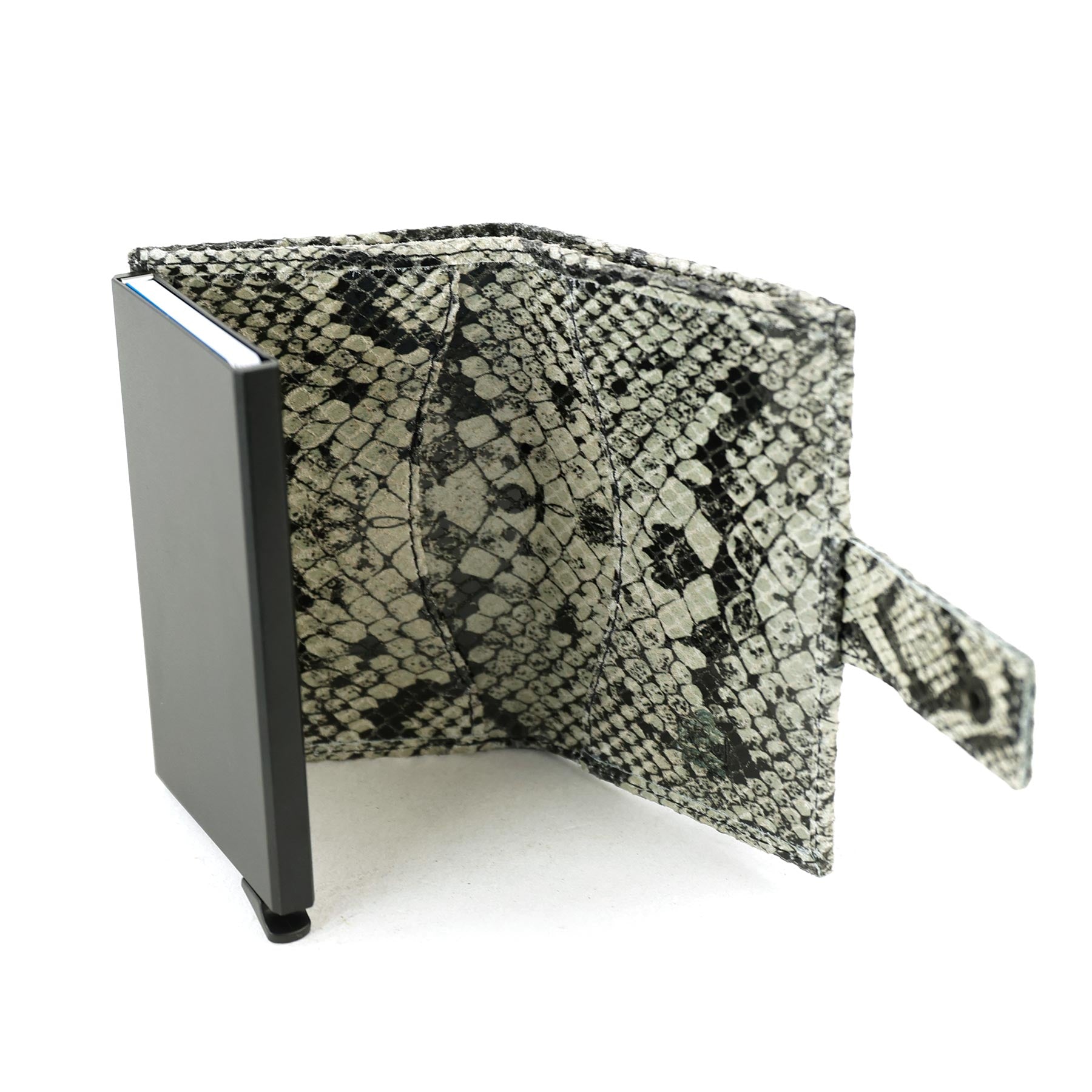 RFID Card holder 'Elsie' snake grey
