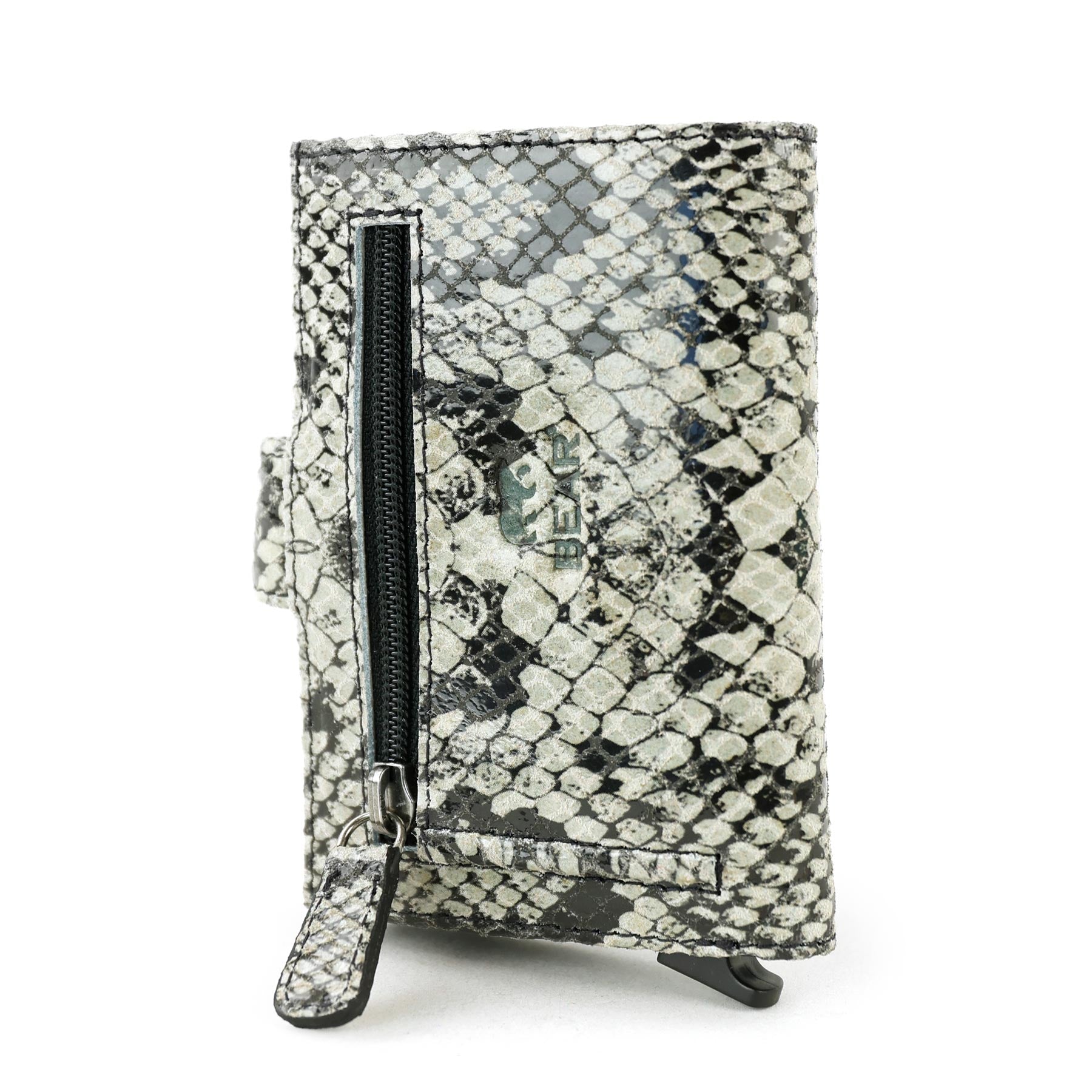 RFID Card holder 'Elsie' snake grey