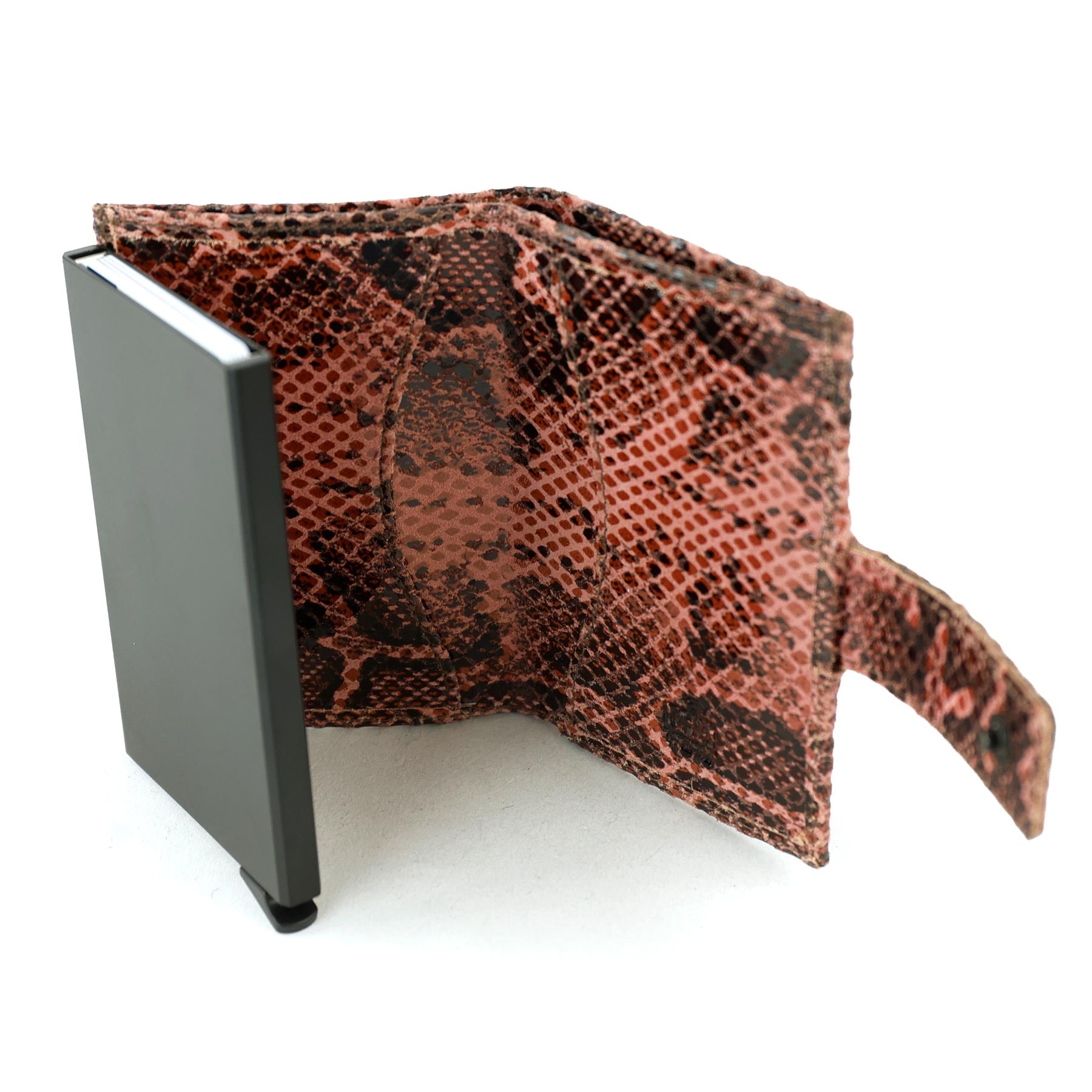 RFID Card holder 'Elsie' snake pink