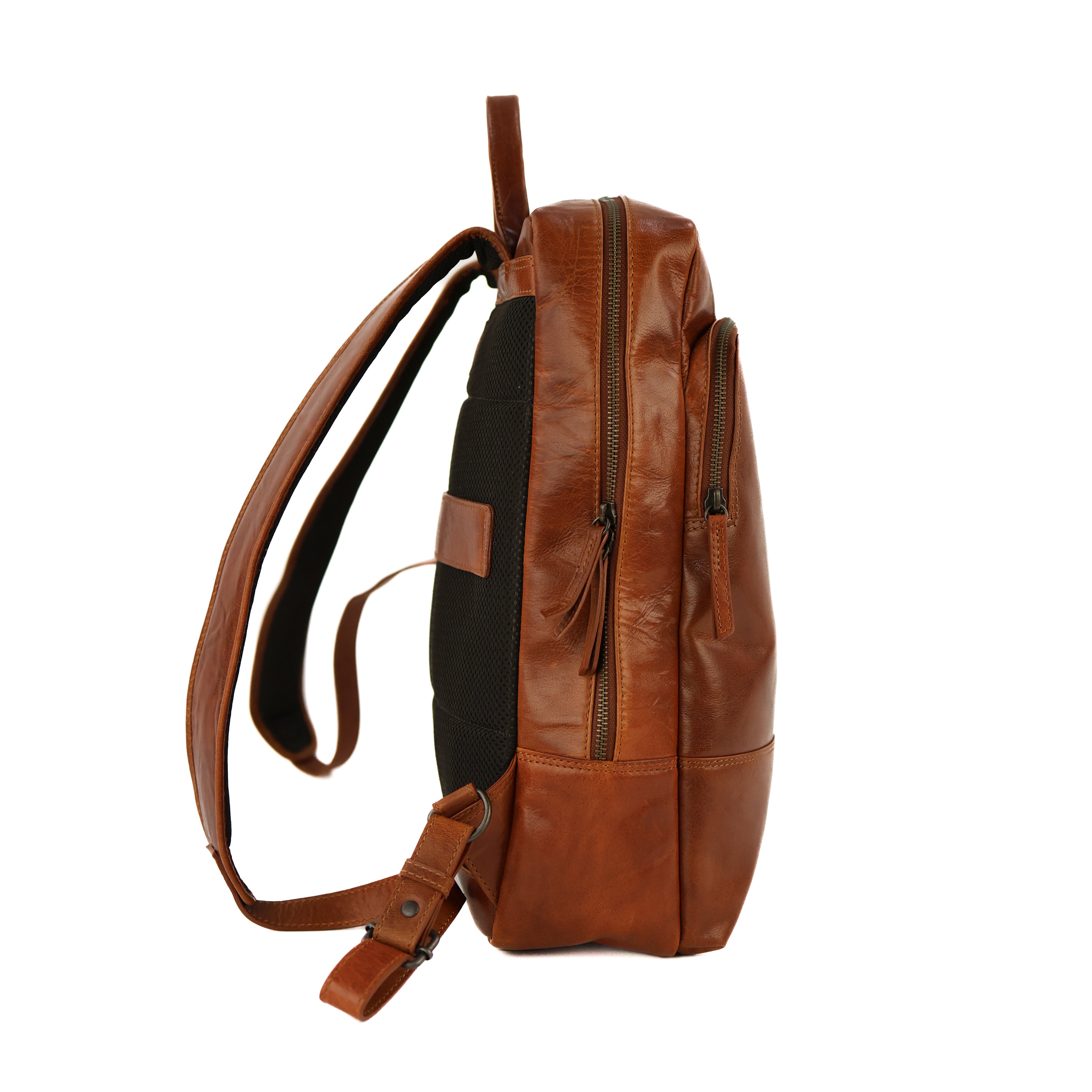 Laptop backpack 15.6" 'Mason' Andorra cognac