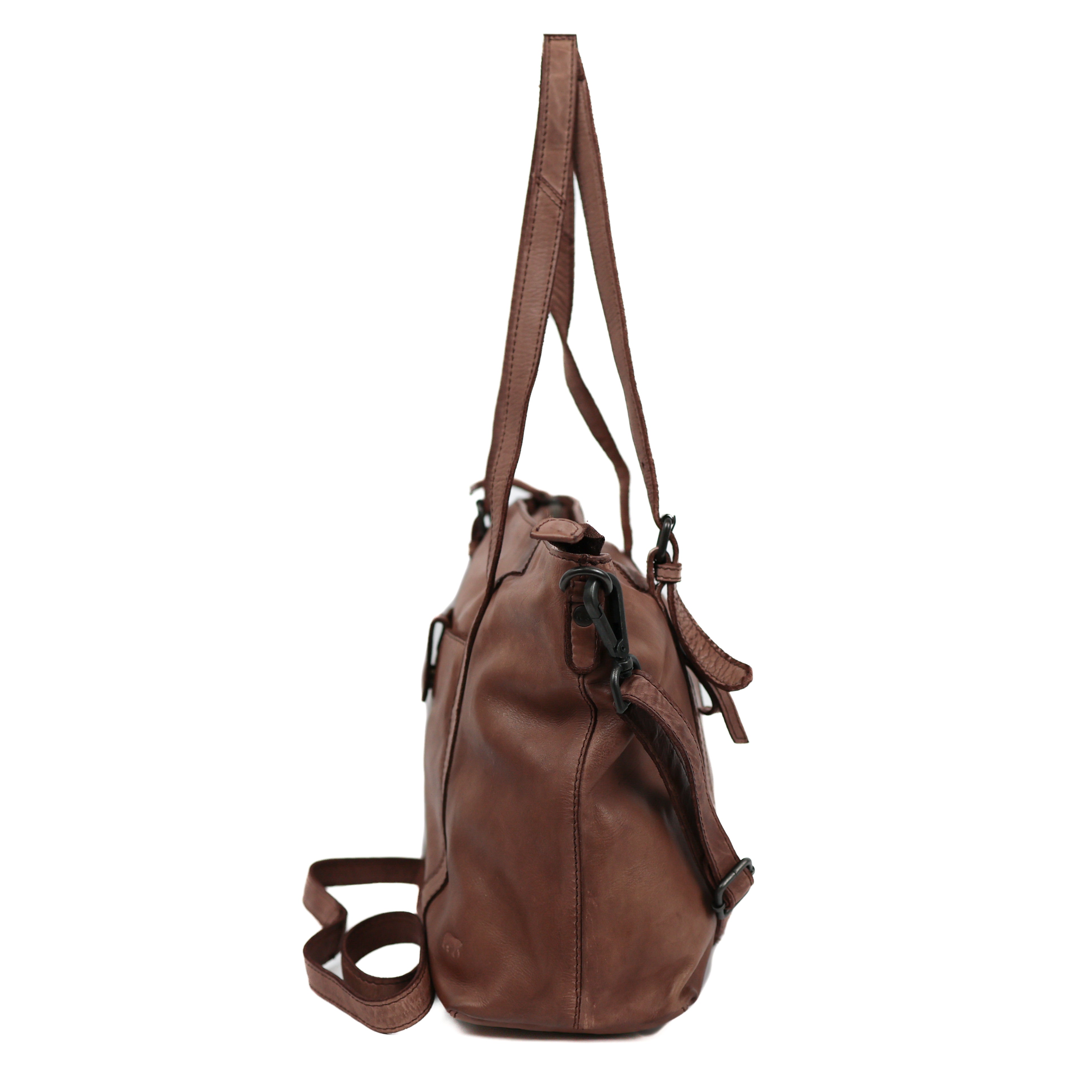 Hand-/schoudertas 'Anja' pewter