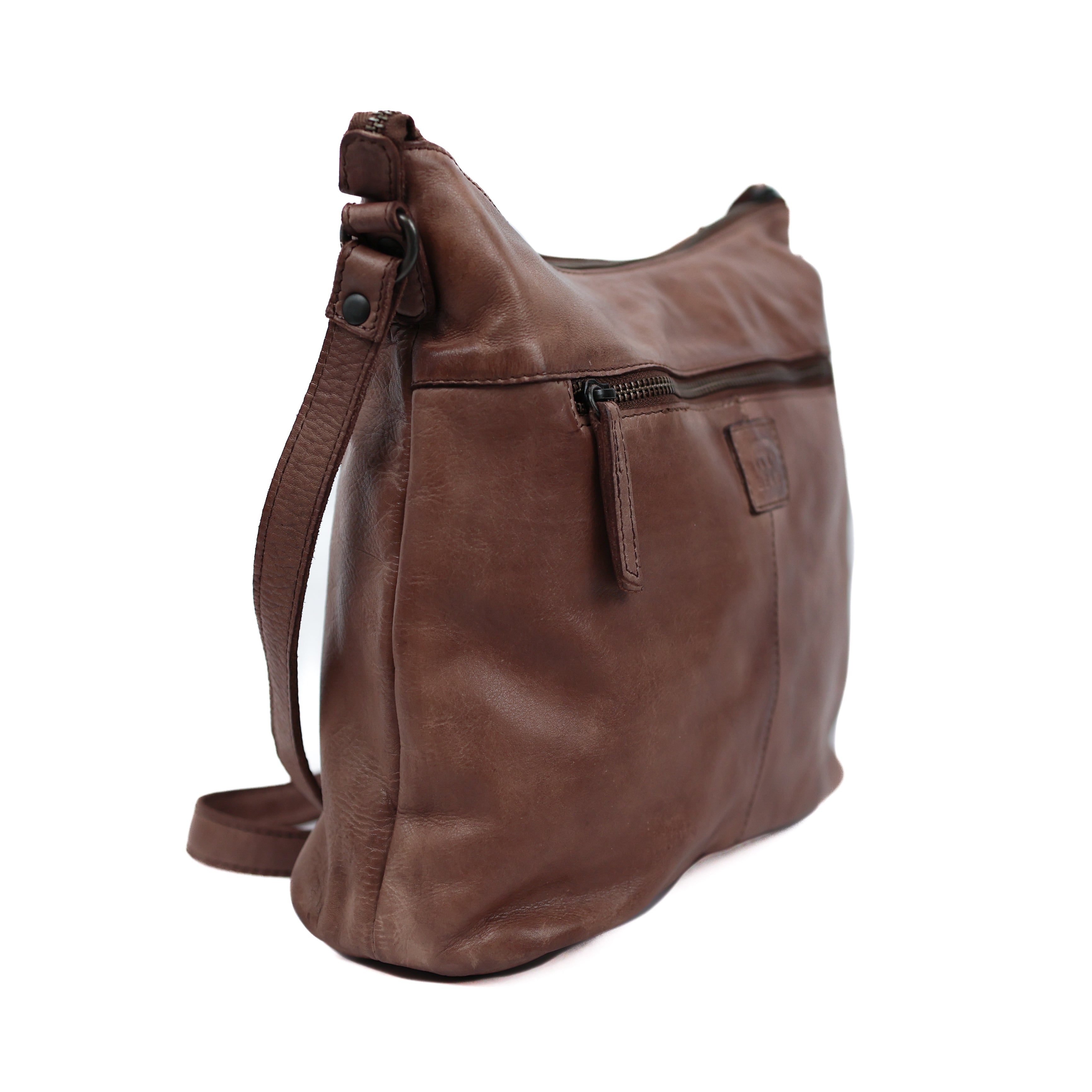 Schoudertas 'Sophia' pewter