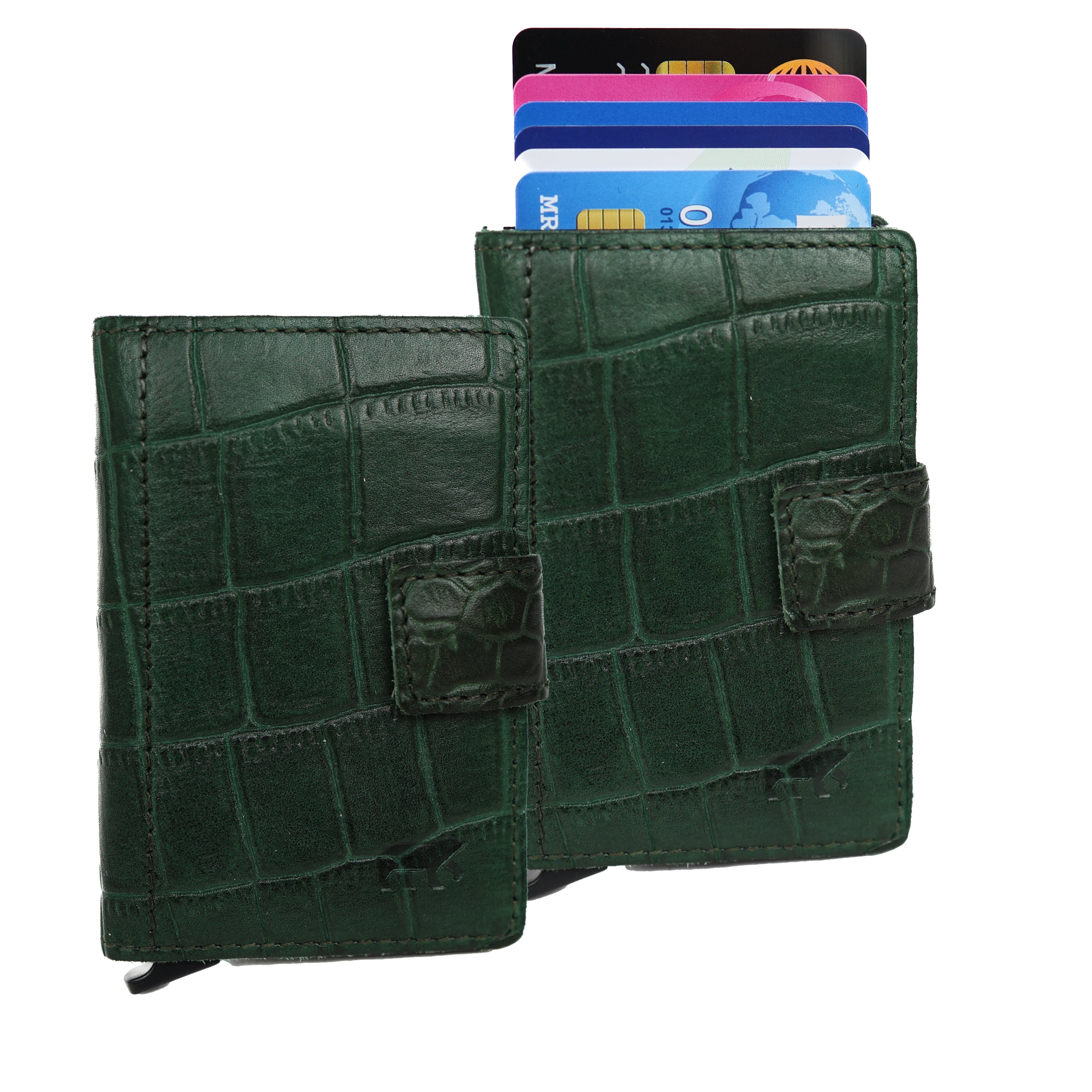 RFID Pasjeshouder 'Pip´ croco groen