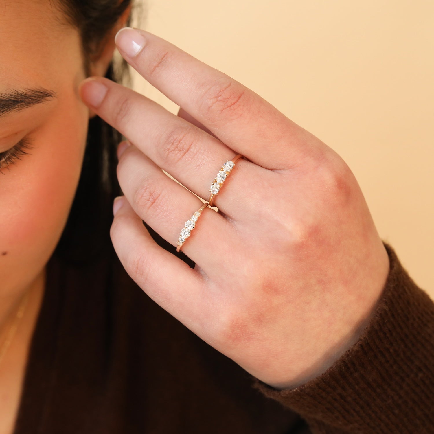 Lexi Diamond ring | 9K