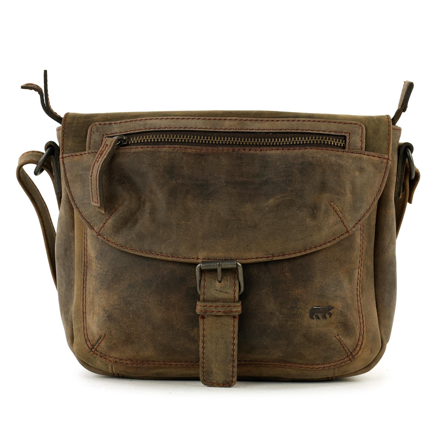 Shoulder bag 'Mattea' Brown