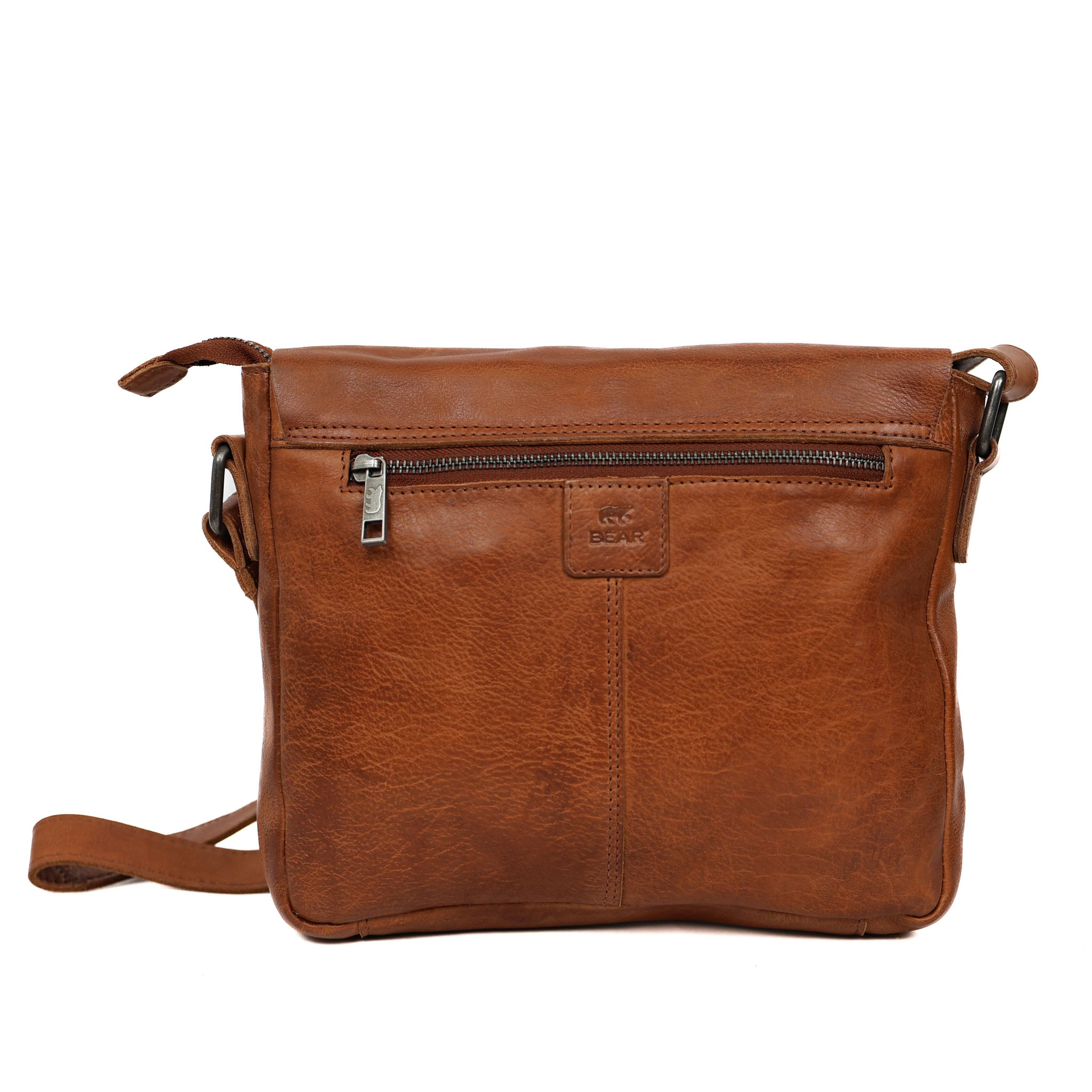 Shoulder bag 'Lauro' cognac