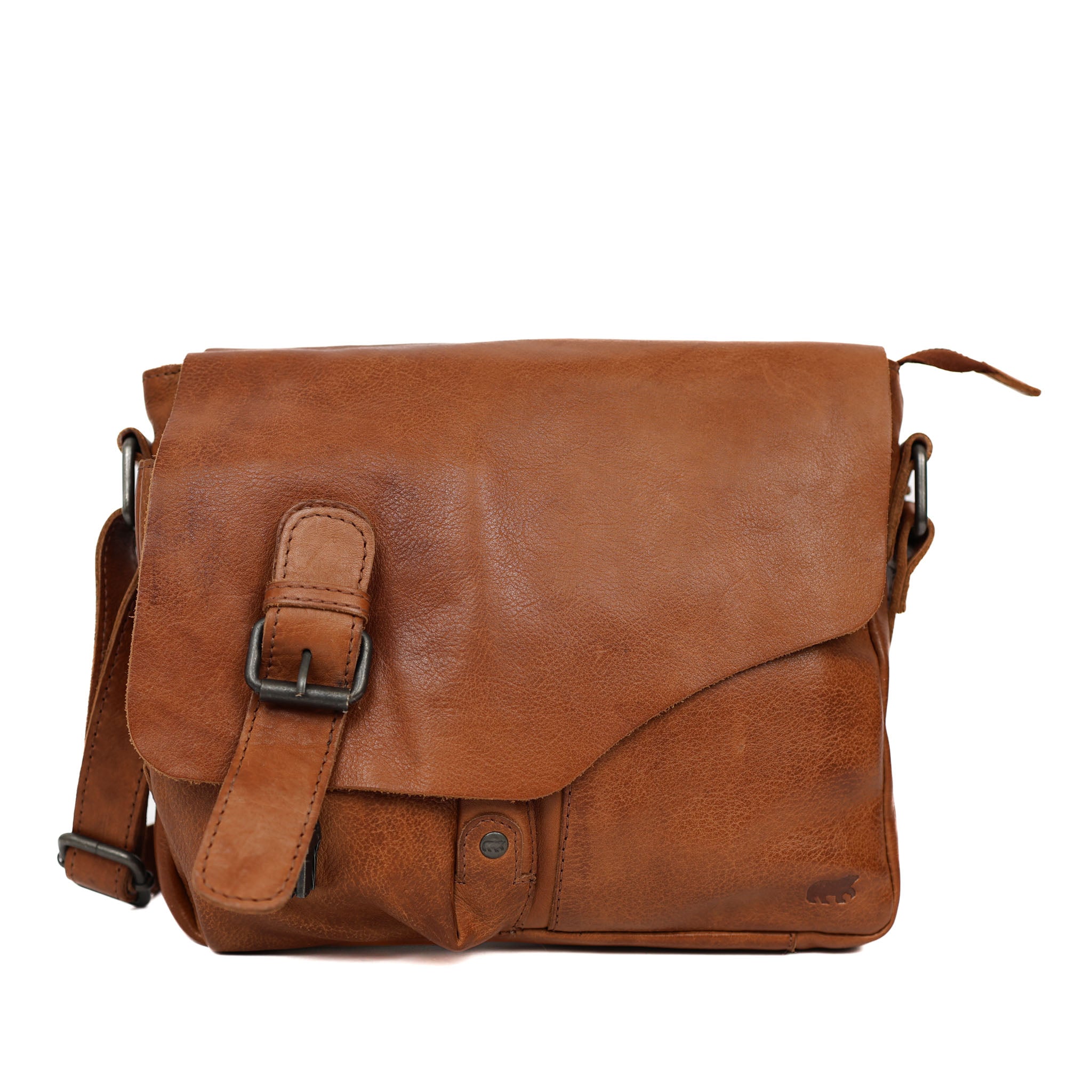 Shoulder bag 'Lauro' cognac