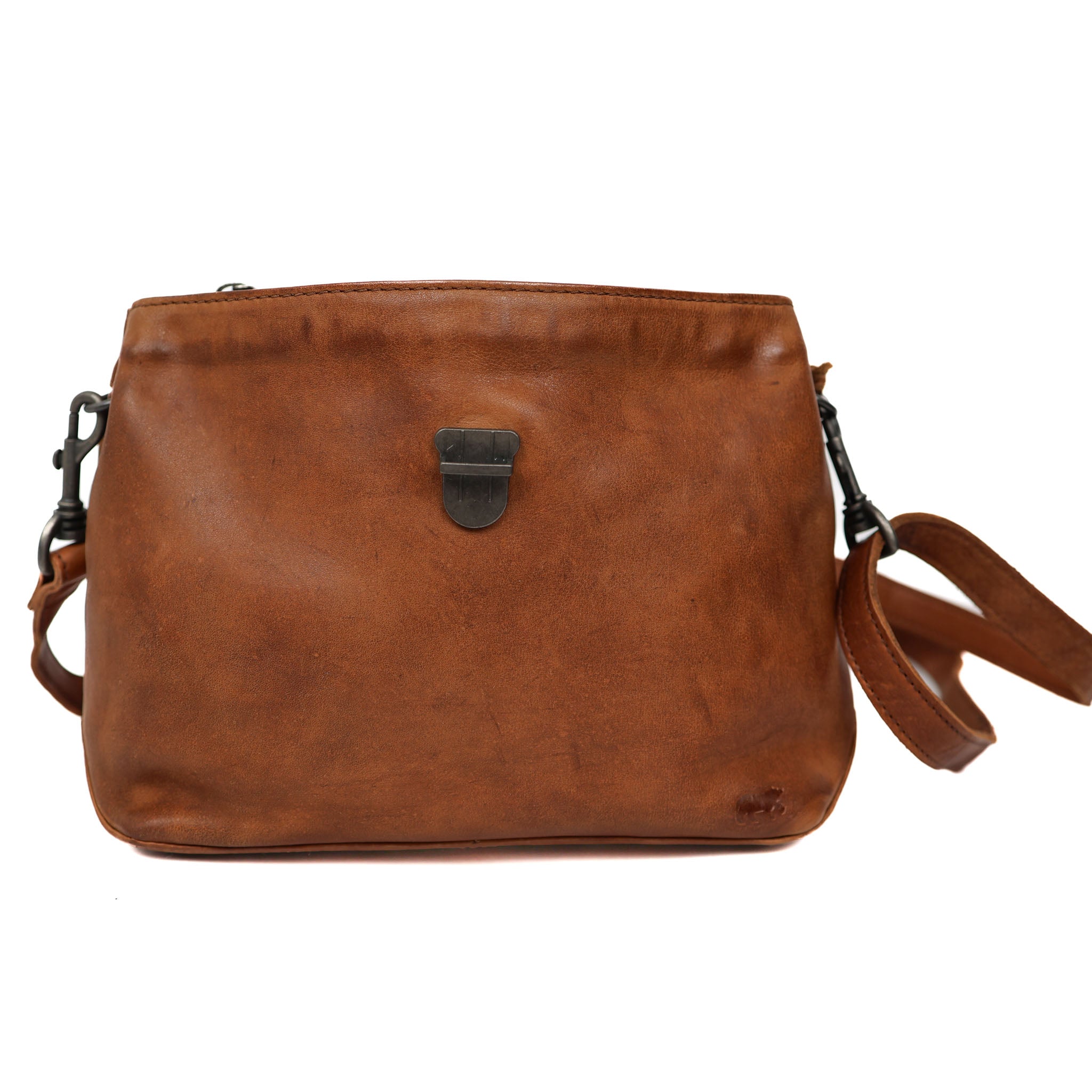 Hand-/schoudertas 'Anne' cognac