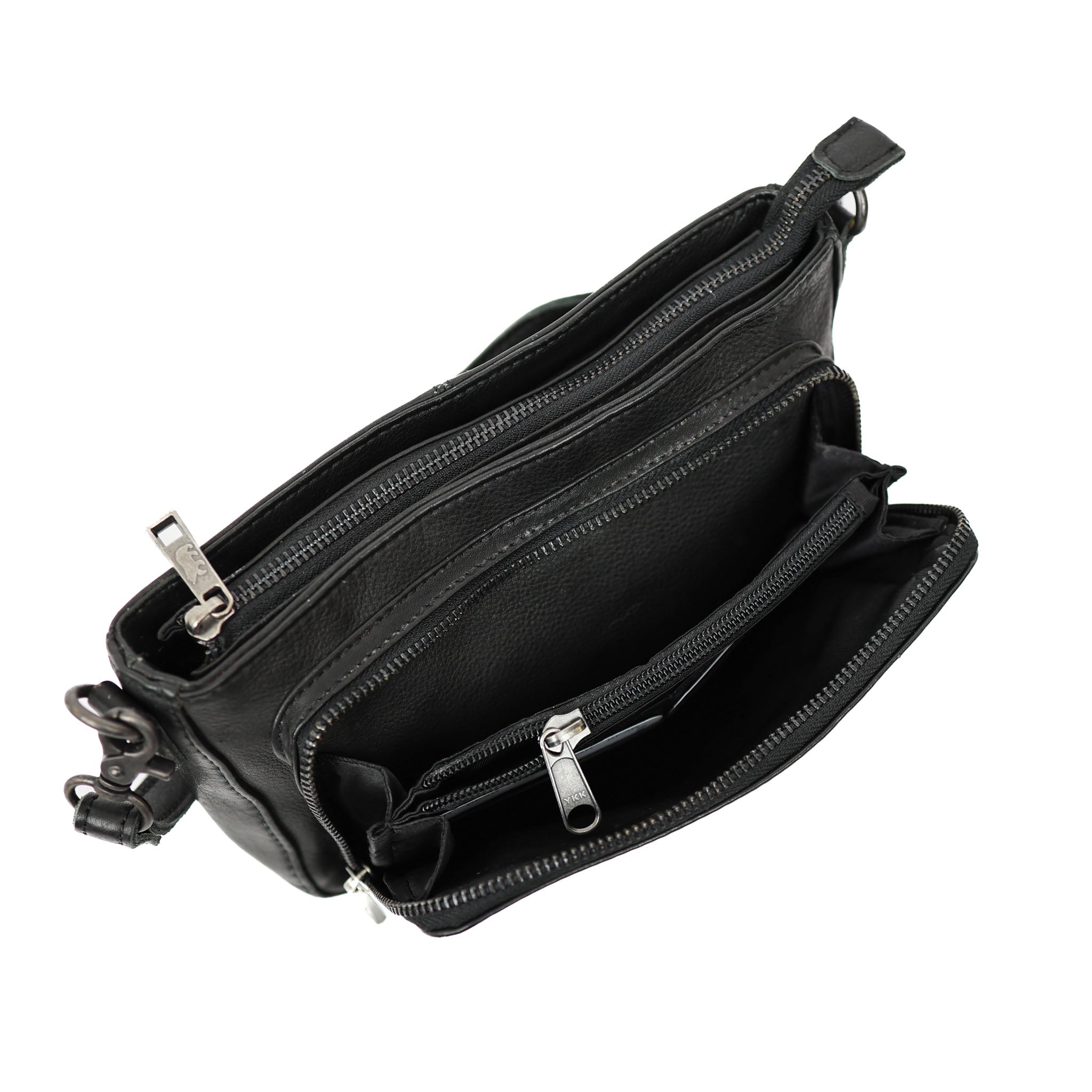 Small handbag/shoulderbag 'Livia' black