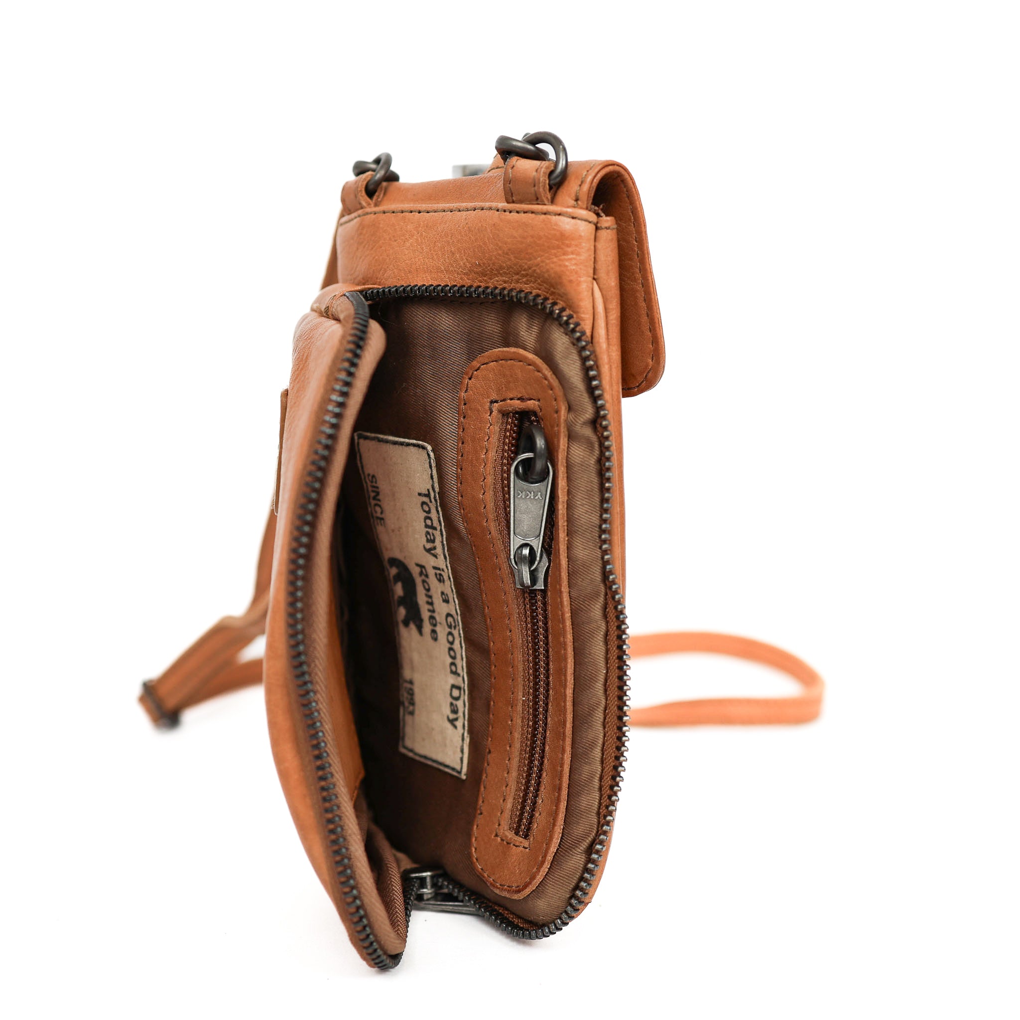 Telefoontasje 'Romee' taupe