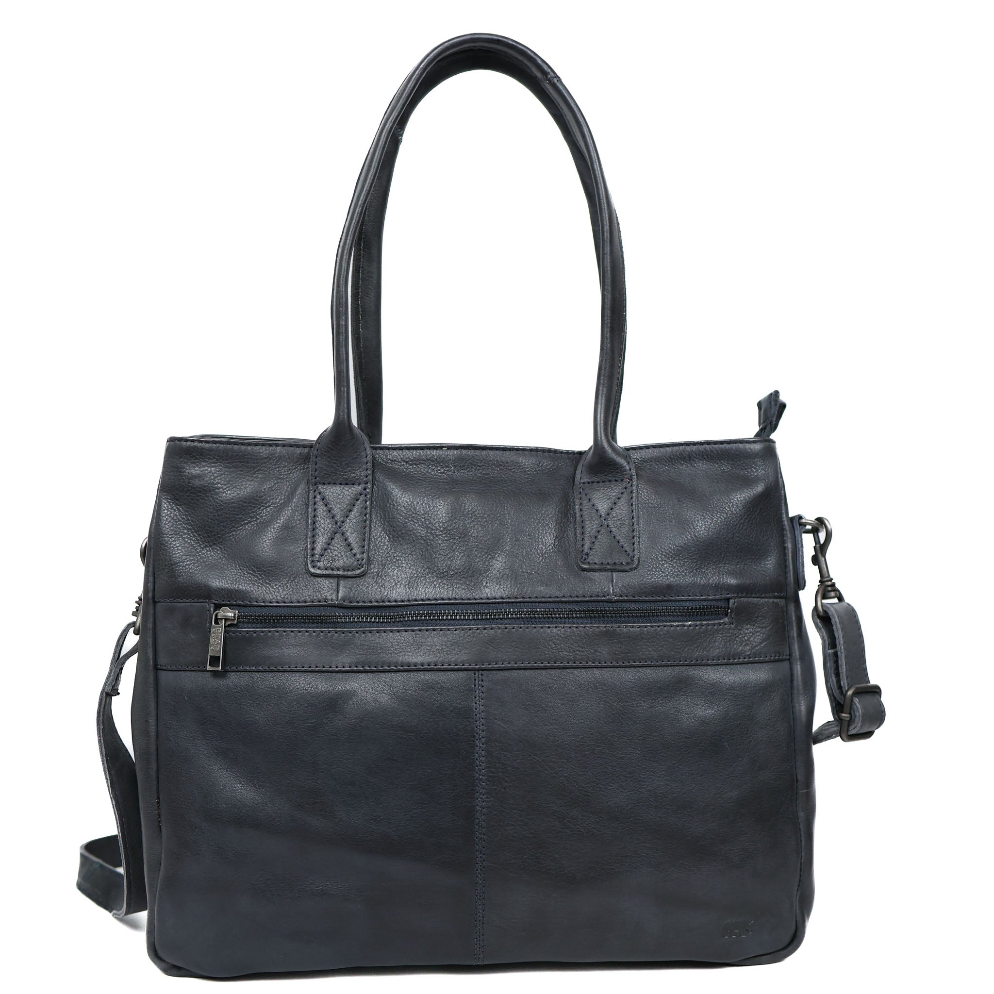 Hand-/schoudertas met laptopvak 'Maeve' donkerblauw