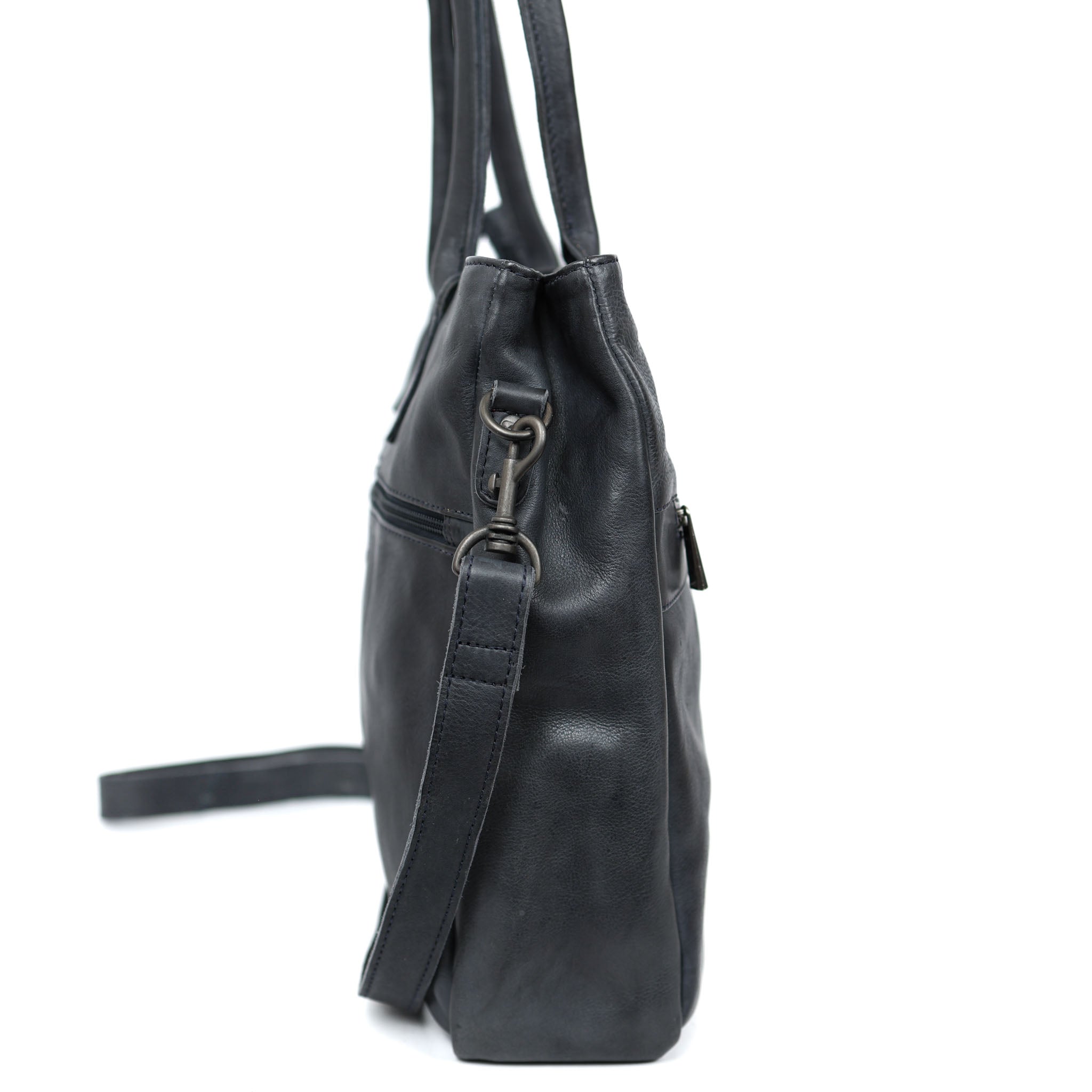 Hand-/schoudertas met laptopvak 'Maeve' donkerblauw