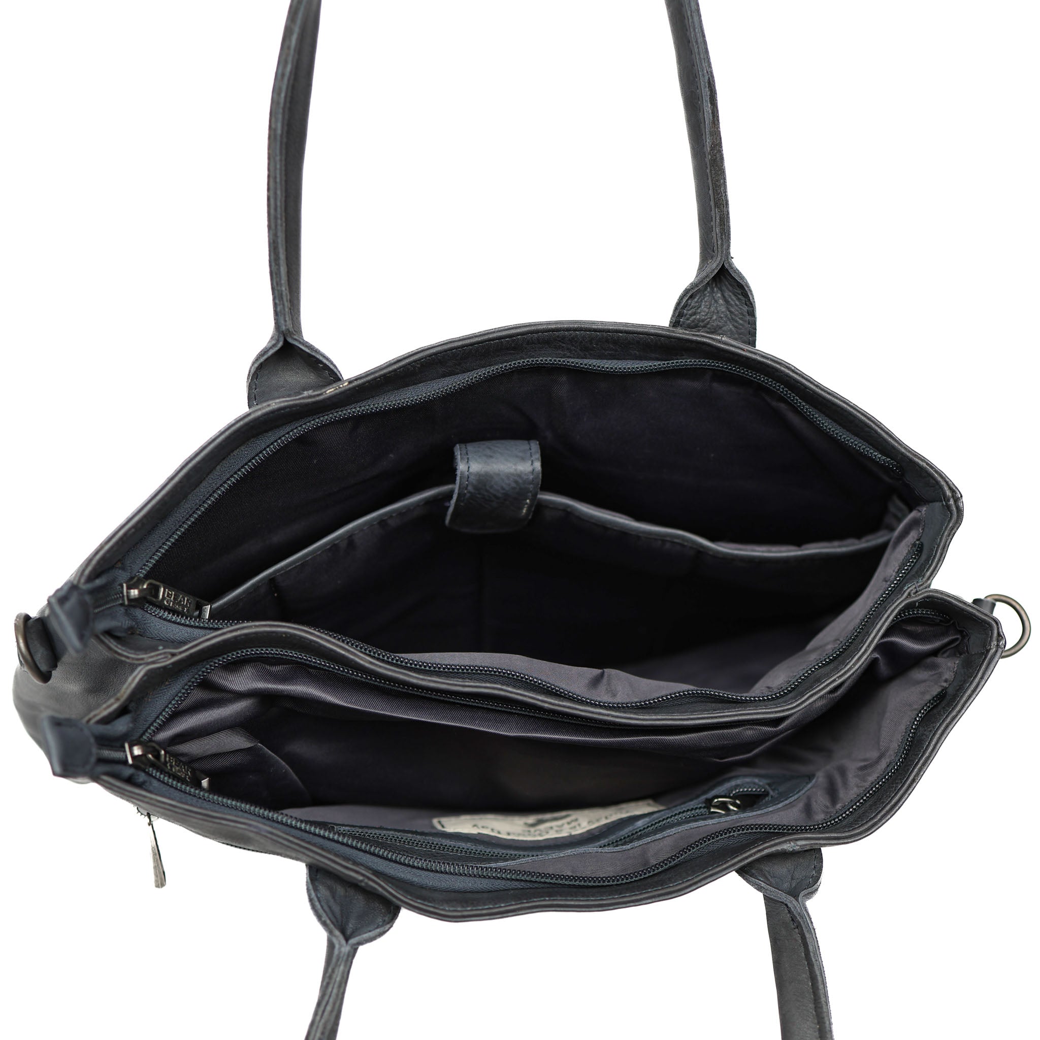Hand-/schoudertas met laptopvak 'Maeve' donkerblauw