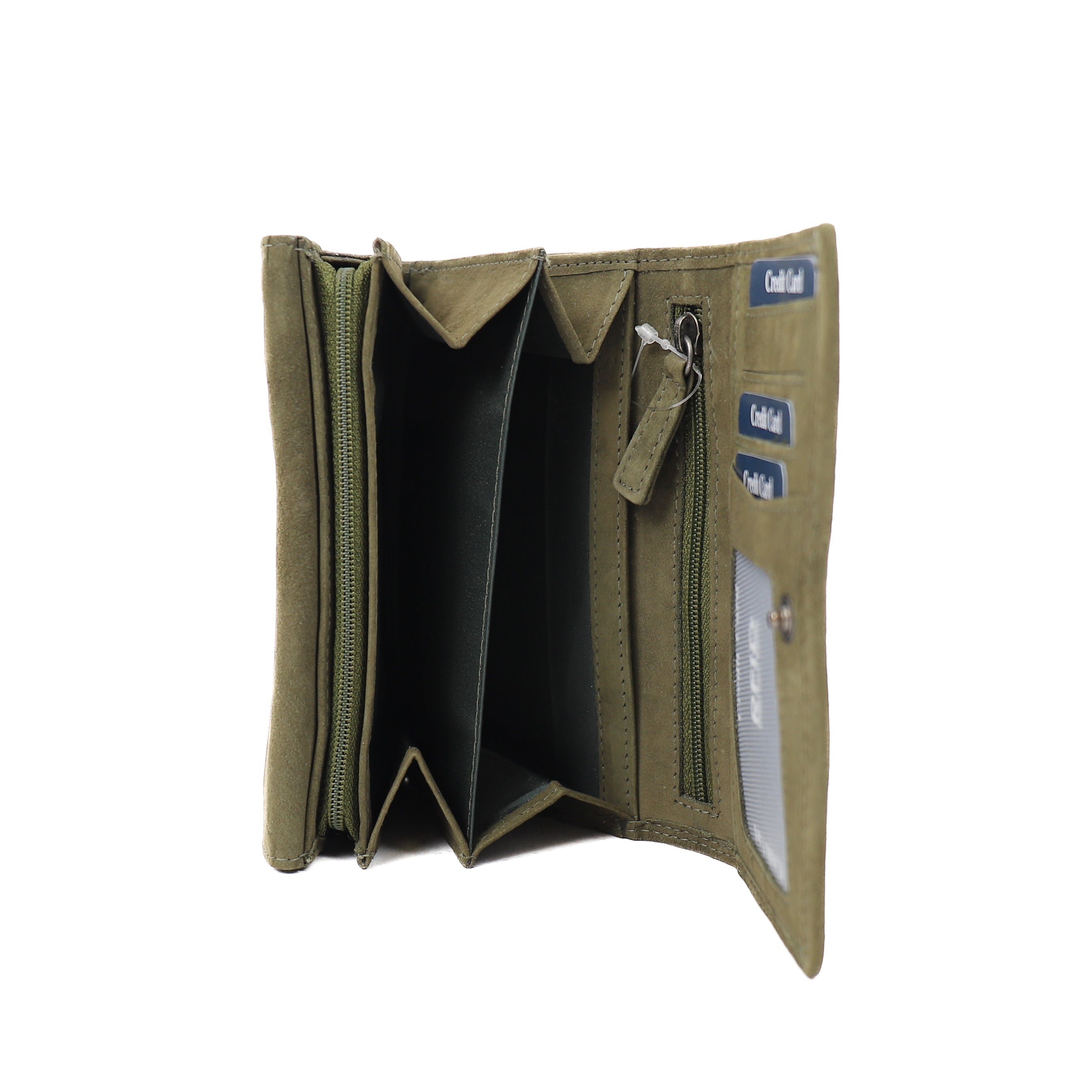Wallet 'Mardi' green - SL 3901