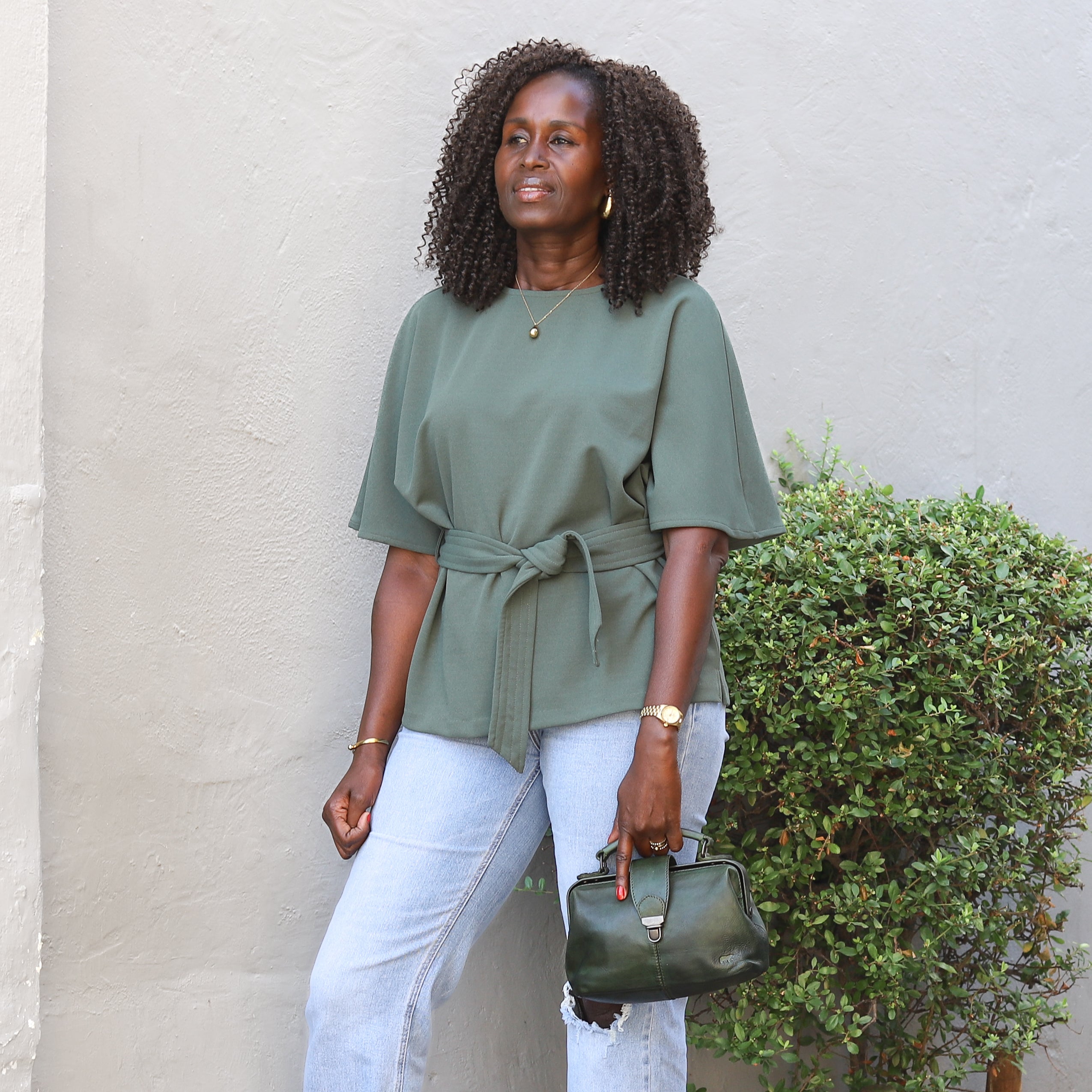 Mini dokterstasje 'Julia' M zwart