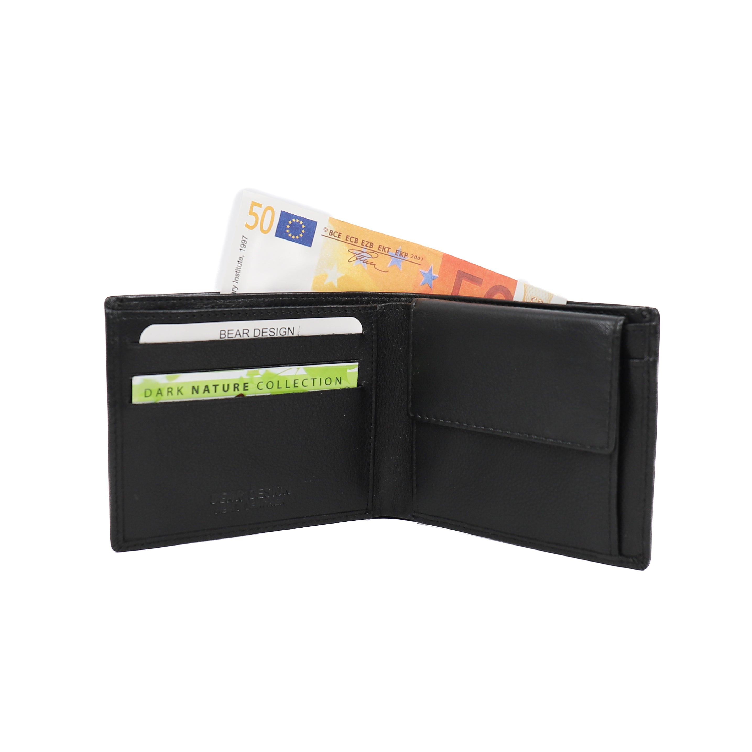 Billfold 'Kevin' zwart