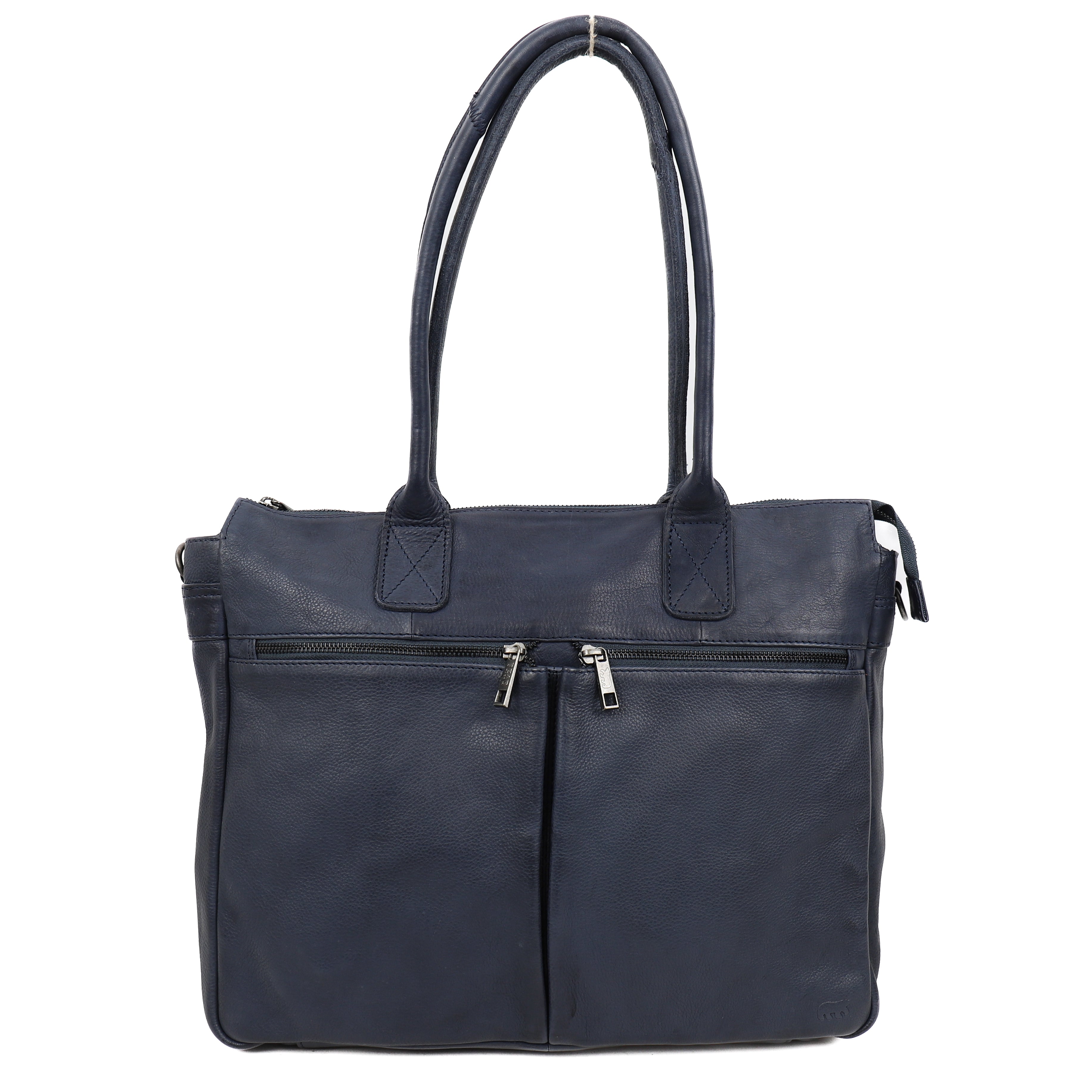 Hand/shoulder bag 'Binni' cognac - CP 1657