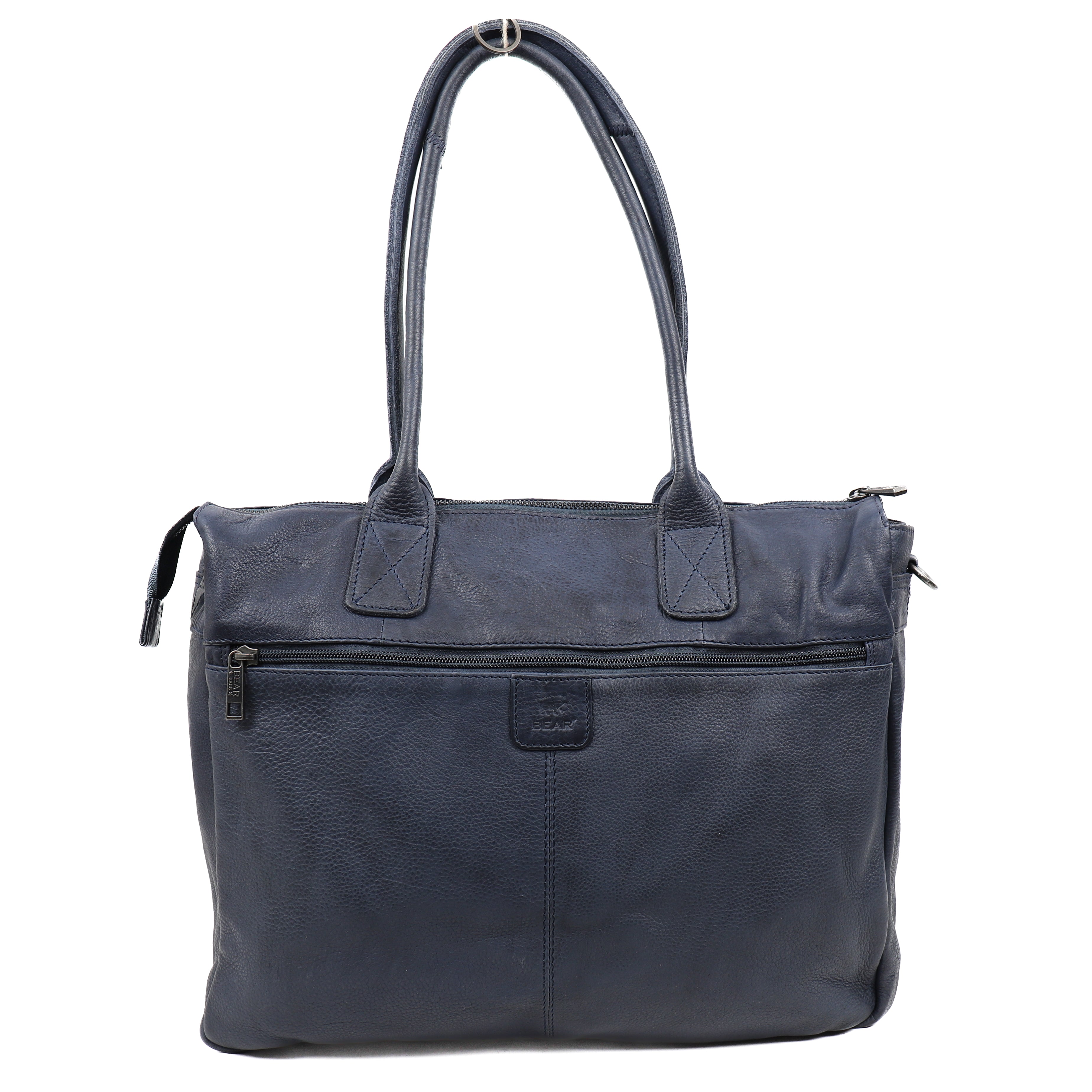 Hand/shoulder bag 'Binni' cognac - CP 1657