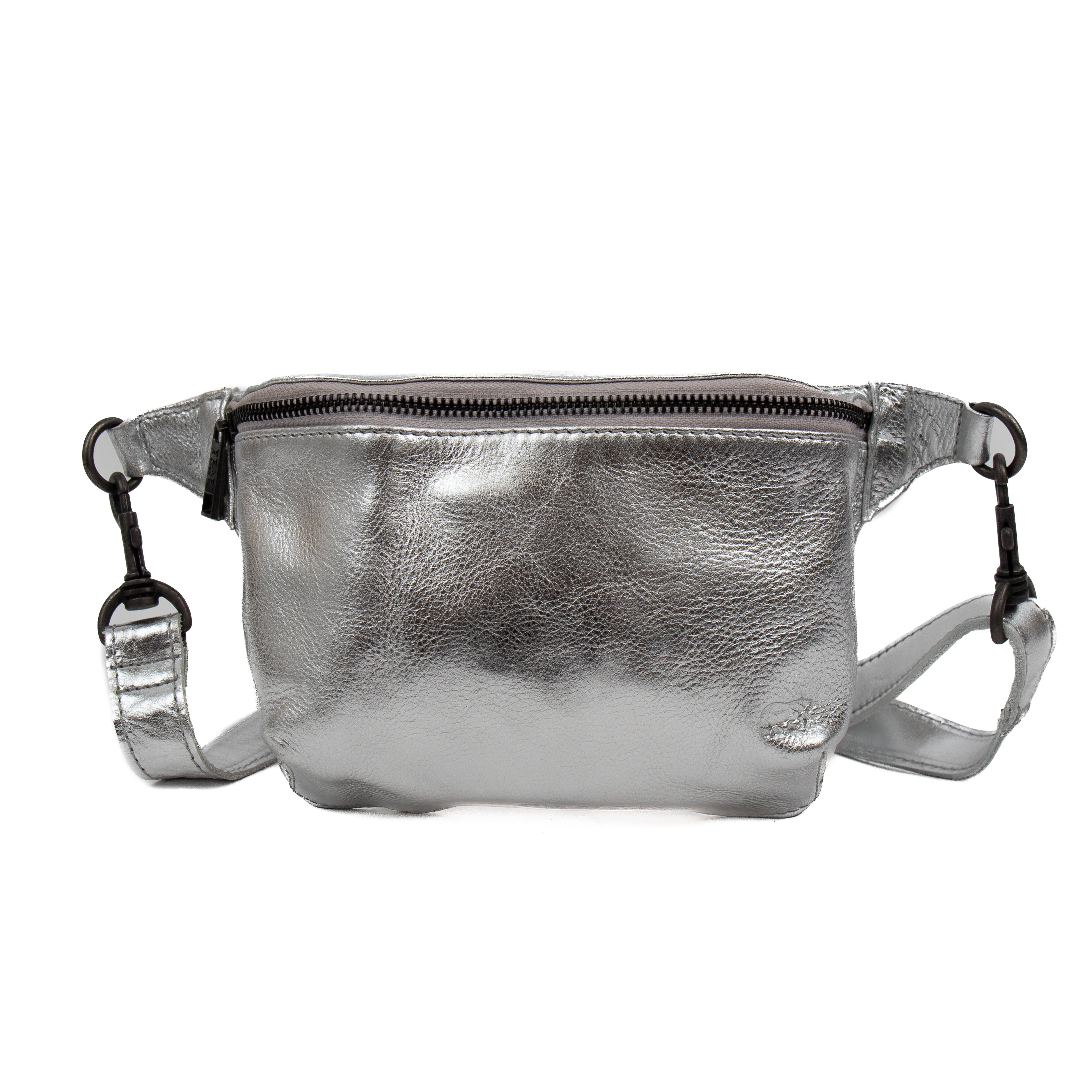 Crossbody tas 'Stef' silver