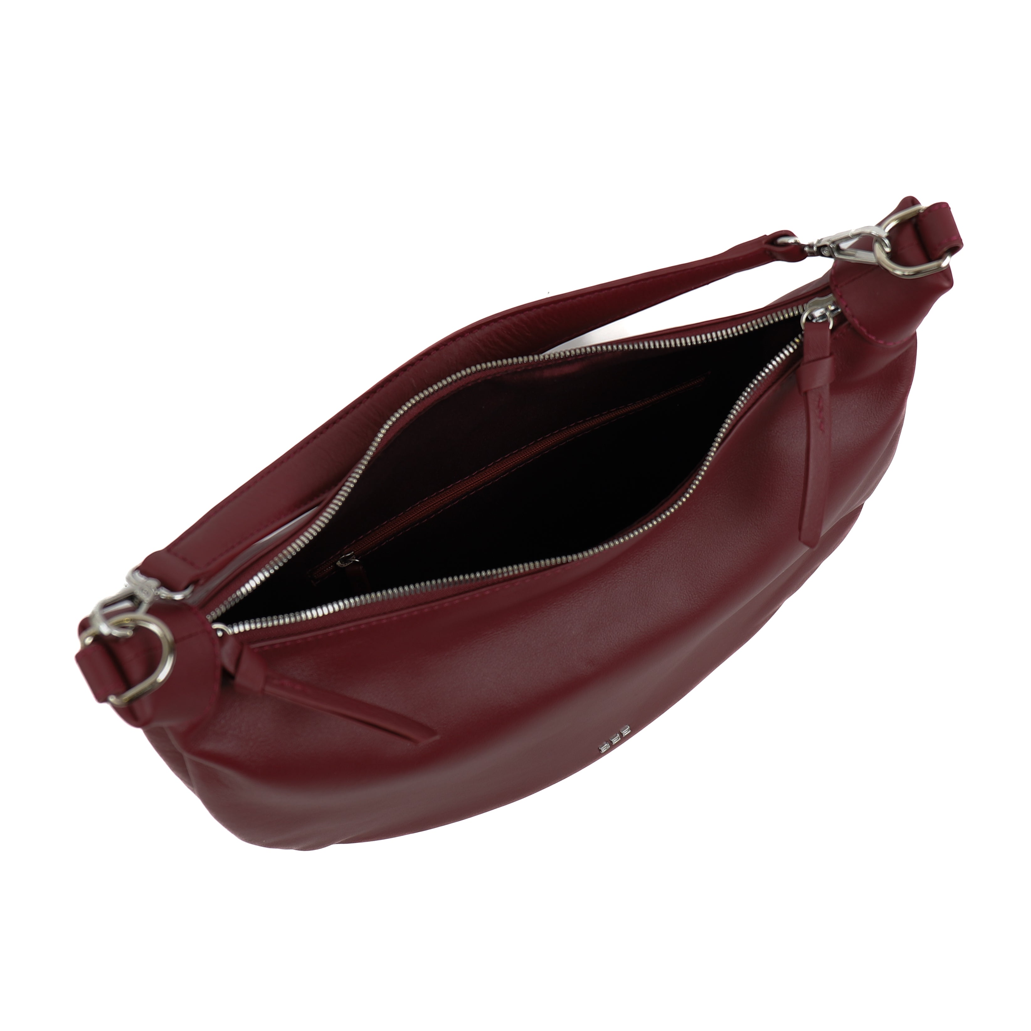 Hand/shoulder bag 'Lonny' Bordeaux