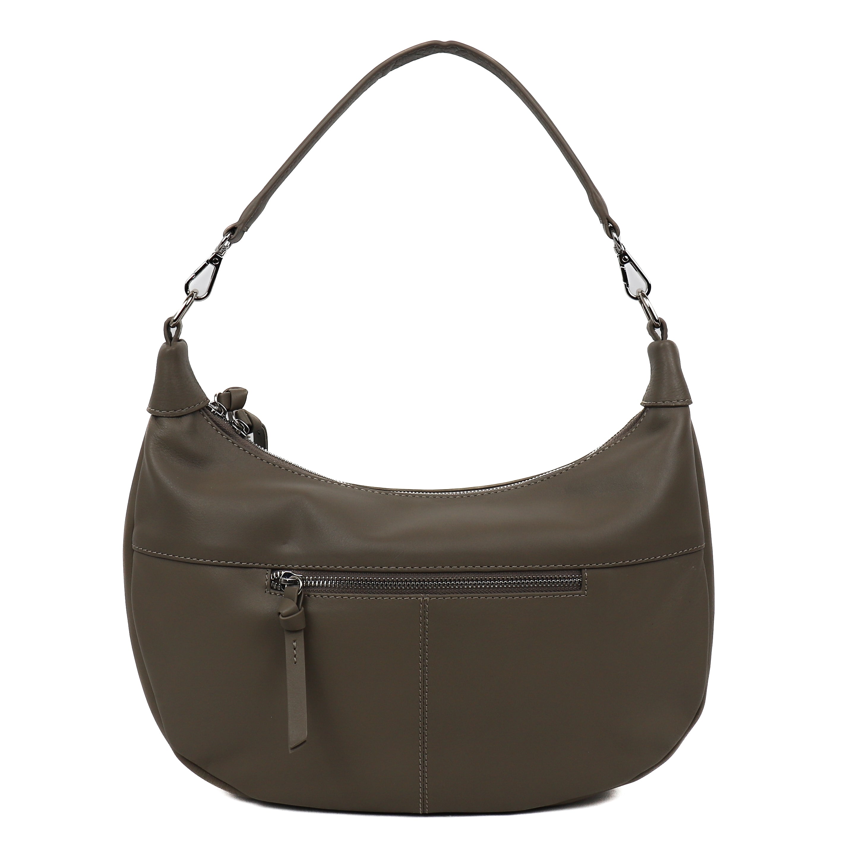 Hand/shoulder bag 'Lonny' Silver Mink