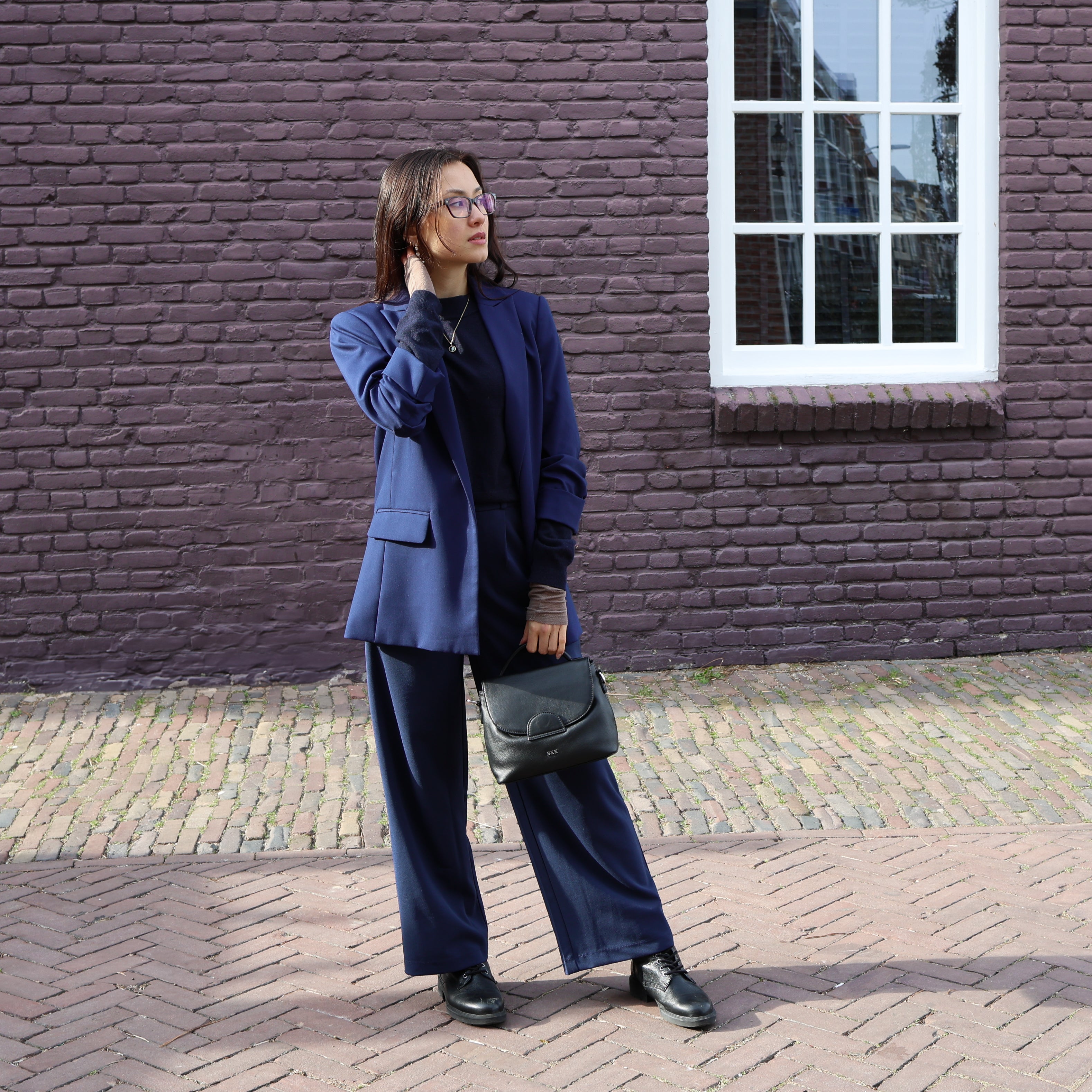 Hand-/schoudertasje 'Maddy' Black