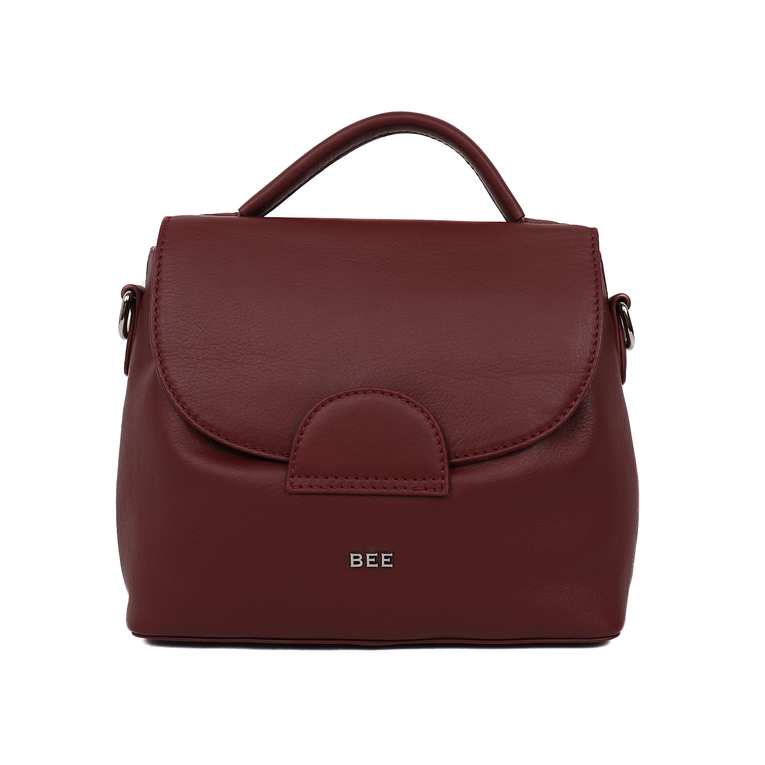 Hand/shoulder bag 'Maddy' Bordeaux