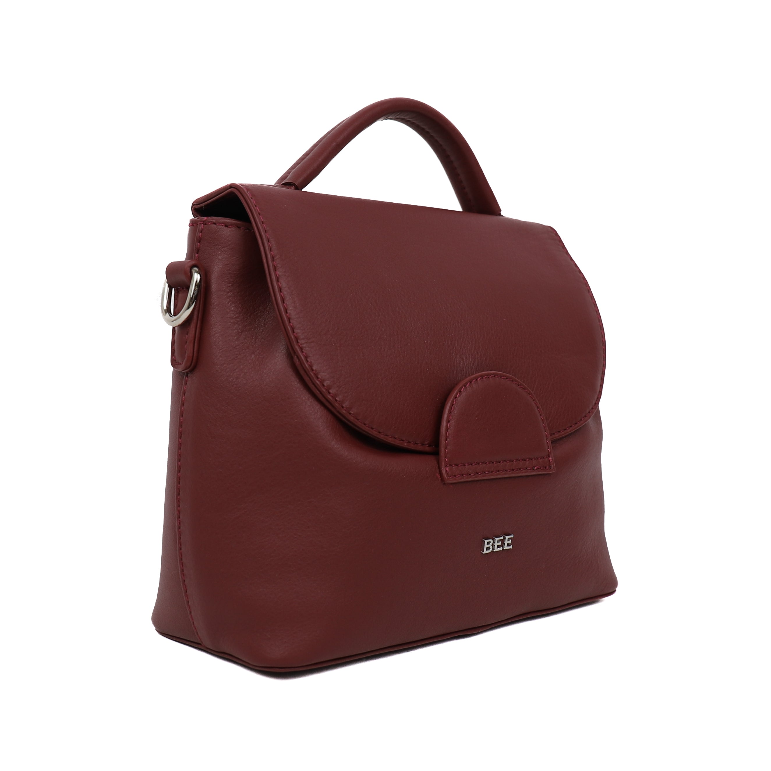 Hand/shoulder bag 'Maddy' Bordeaux