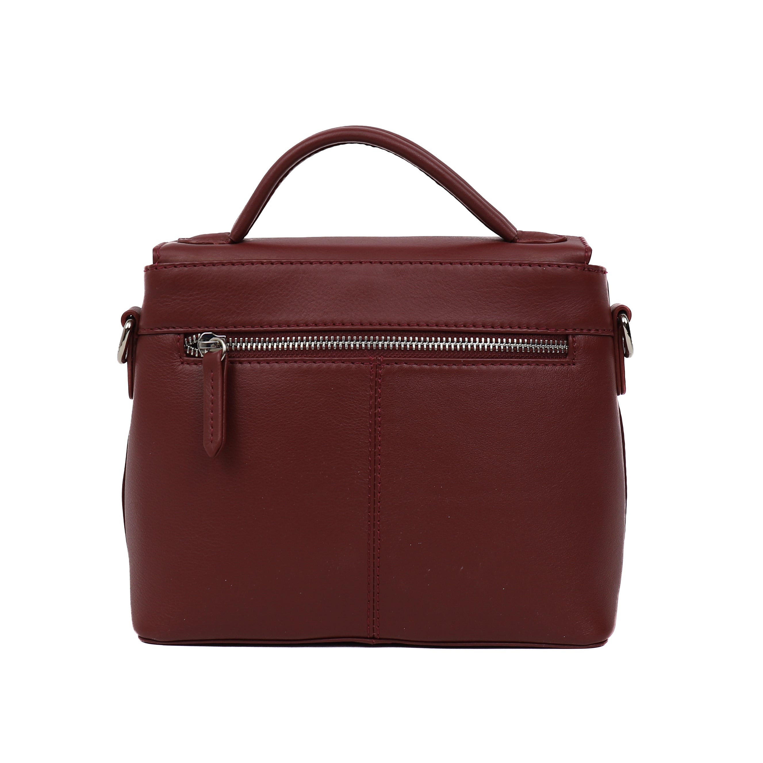 Hand/shoulder bag 'Maddy' Bordeaux