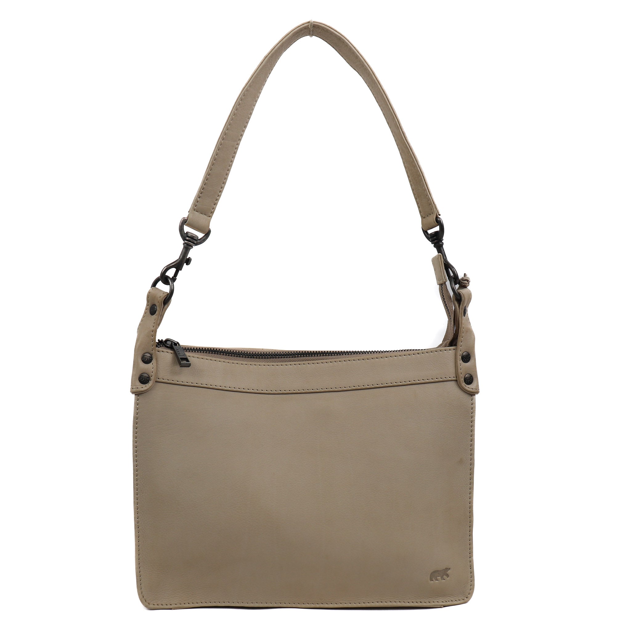 Hand/shoulder bag 'Clemens' feather
