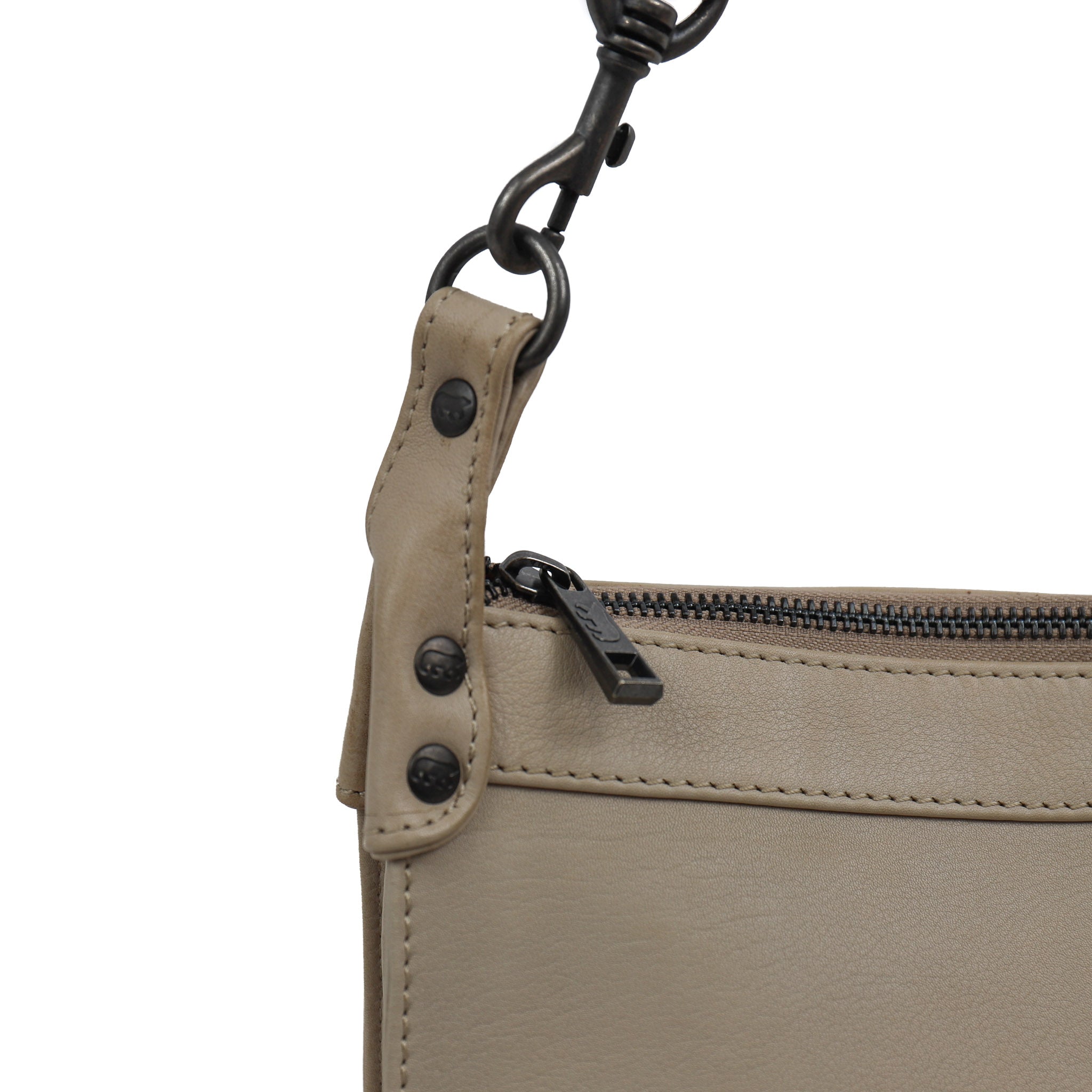 Hand/shoulder bag 'Clemens' feather