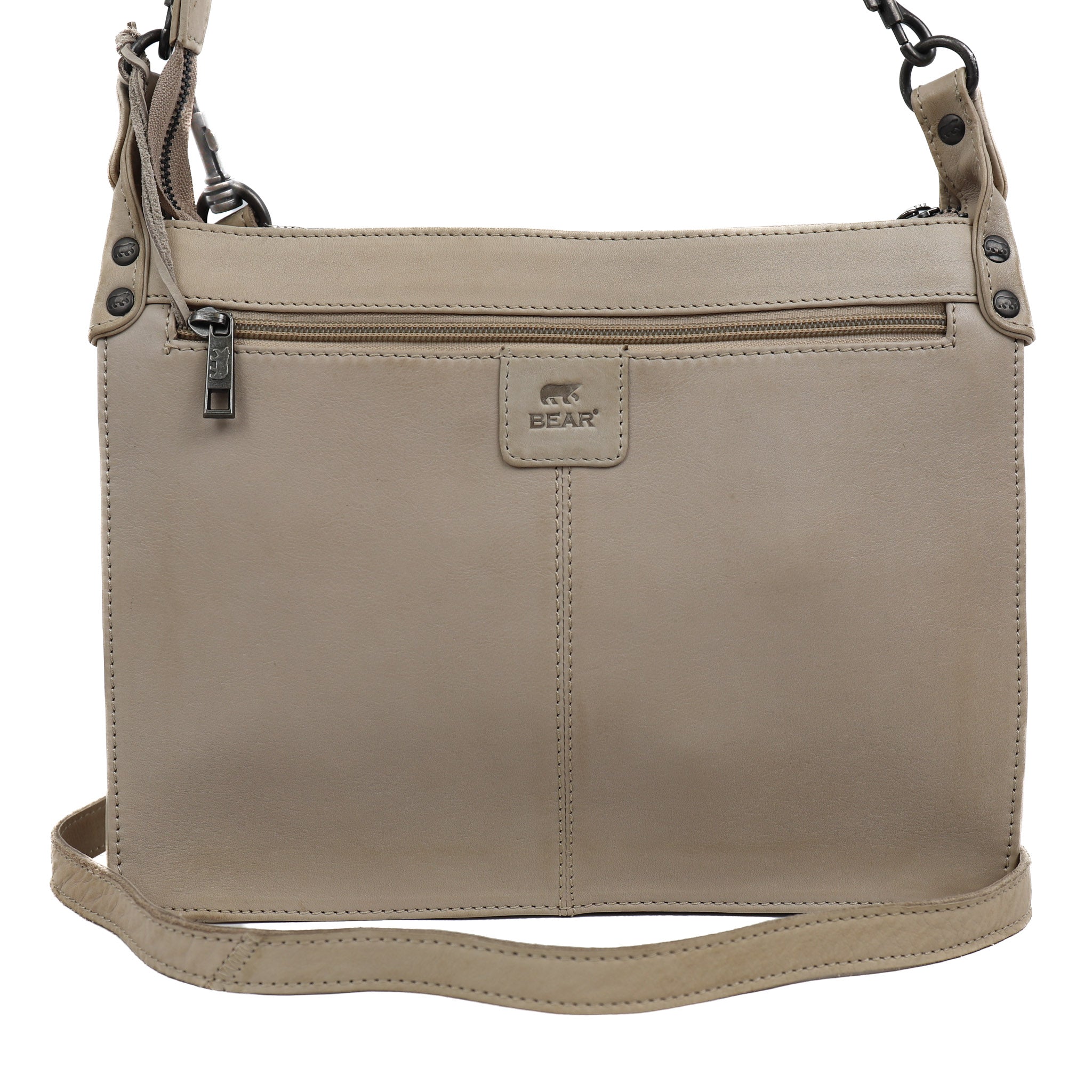 Hand/shoulder bag 'Clemens' feather