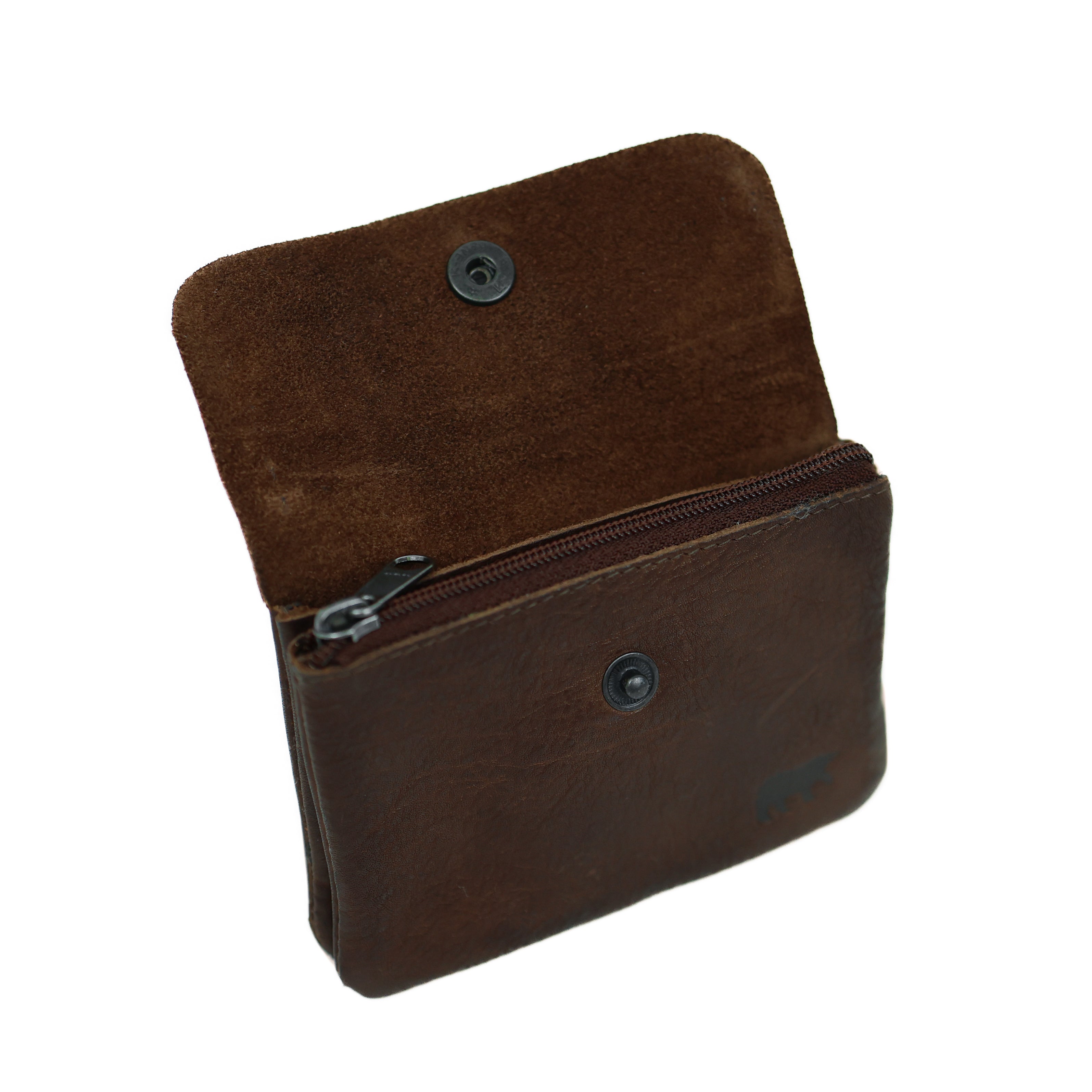 Wallet 'Pietje' dark brown