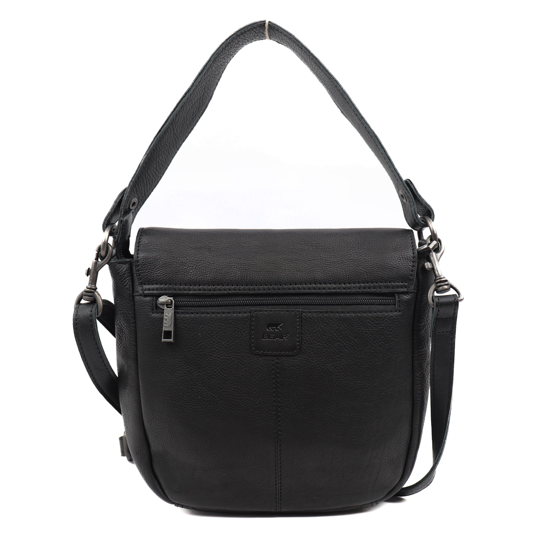 Hand/shoulder bag 'Len' black