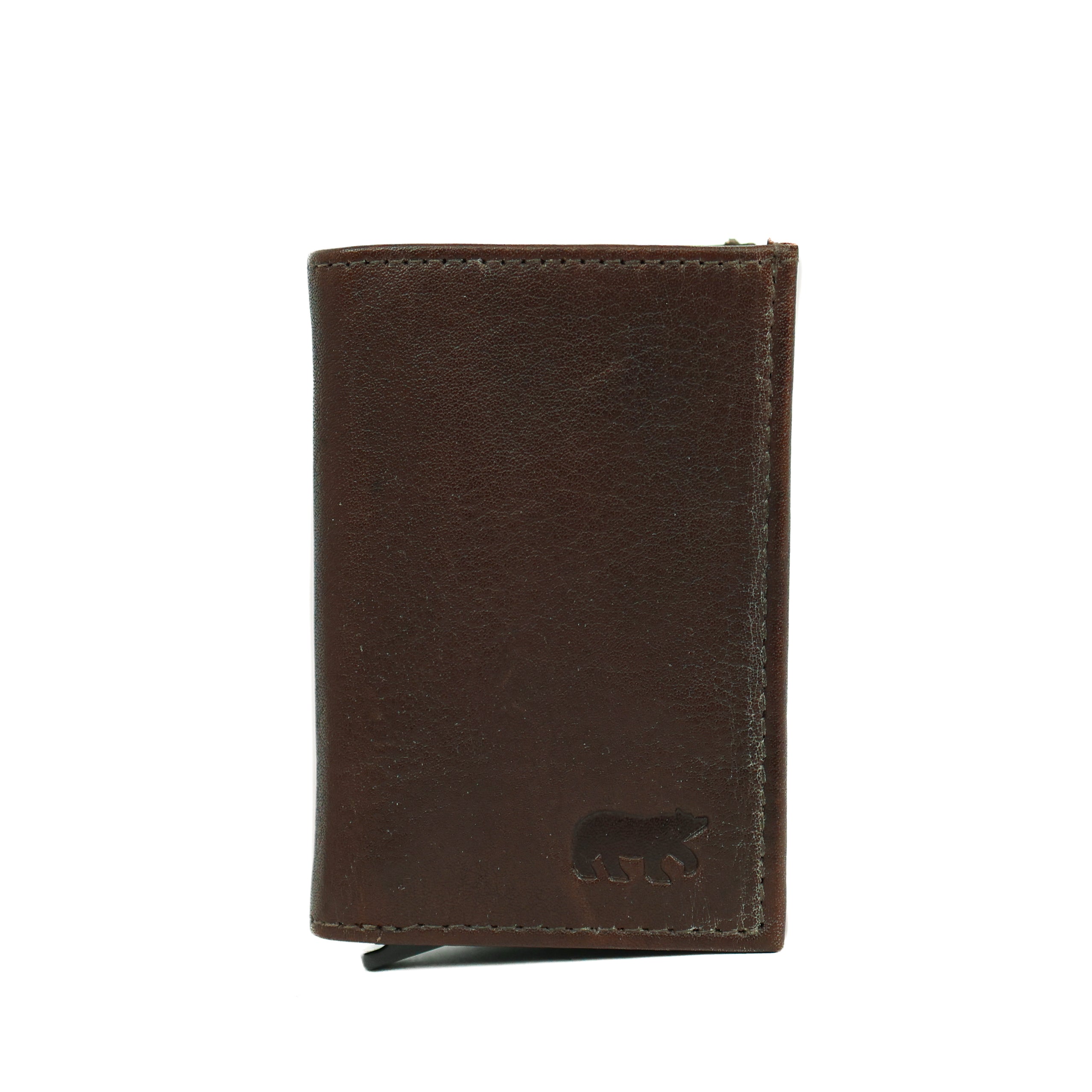Card holder 'Frits' dark brown