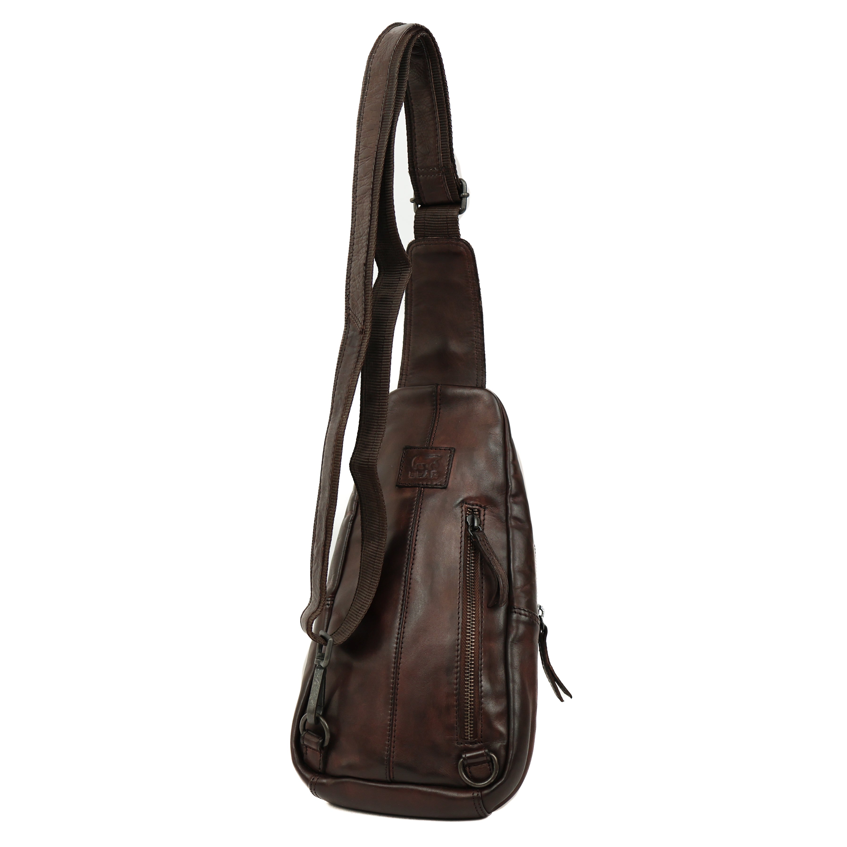 Crossbody bag 'Daley' dark brown