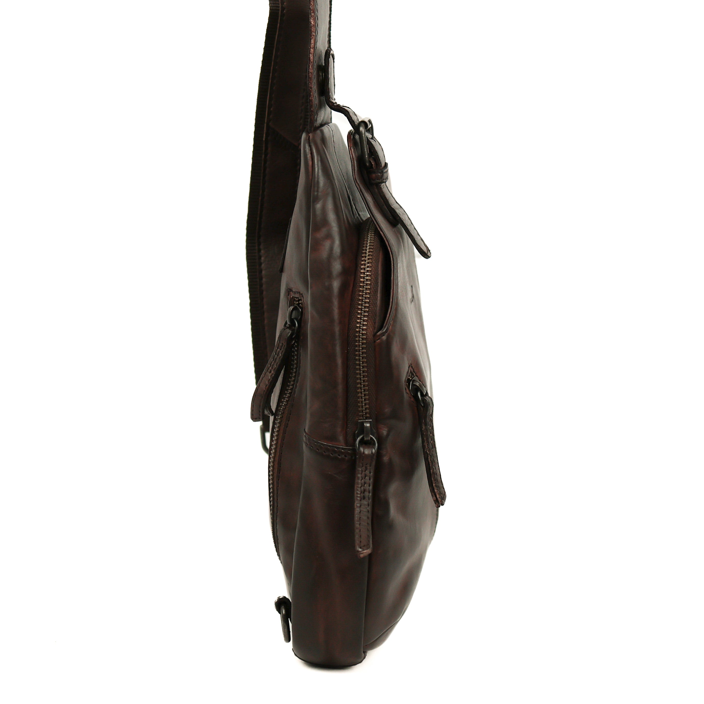 Crossbody bag 'Daley' dark brown