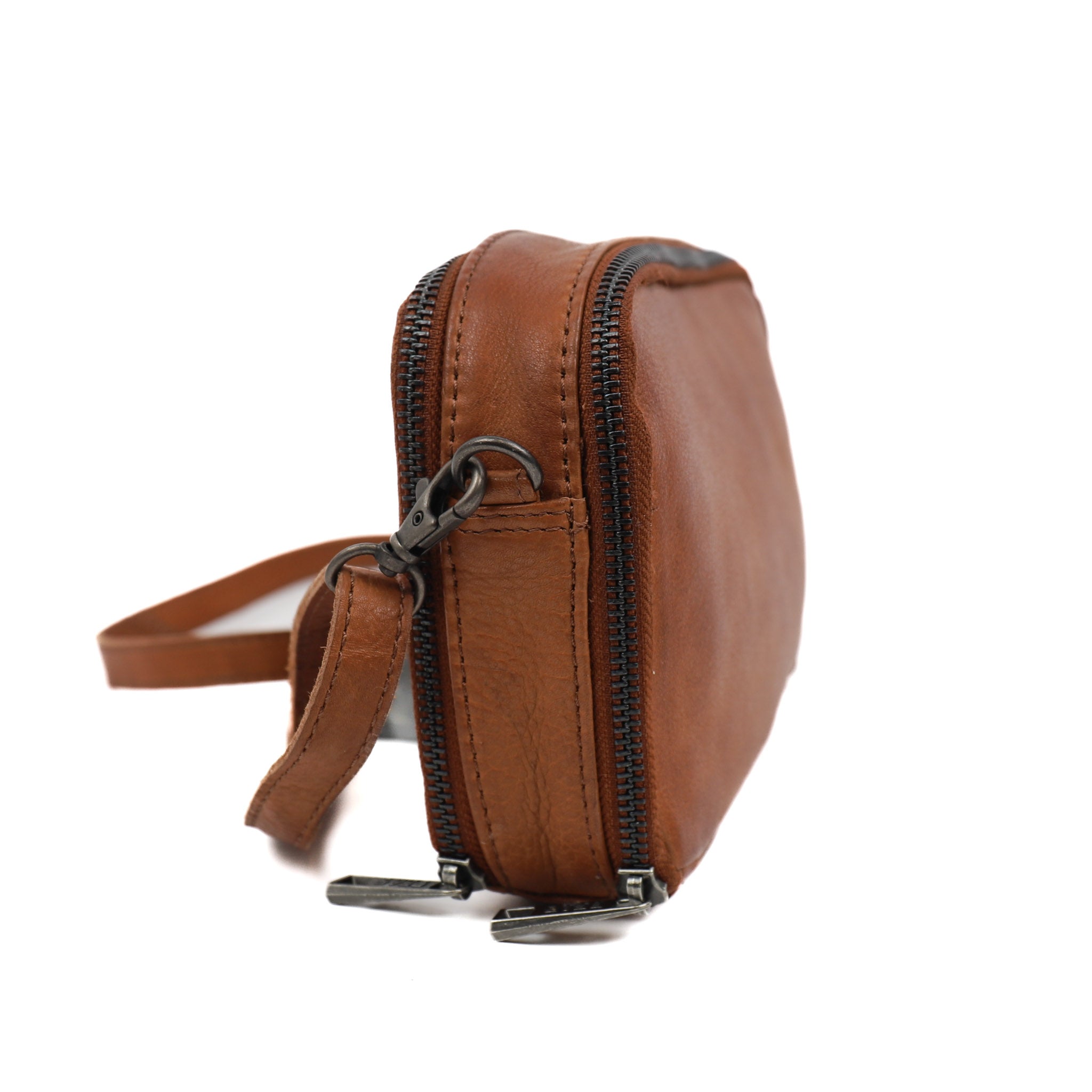Crossbodytas/Schoudertas 'Eleonora' cognac