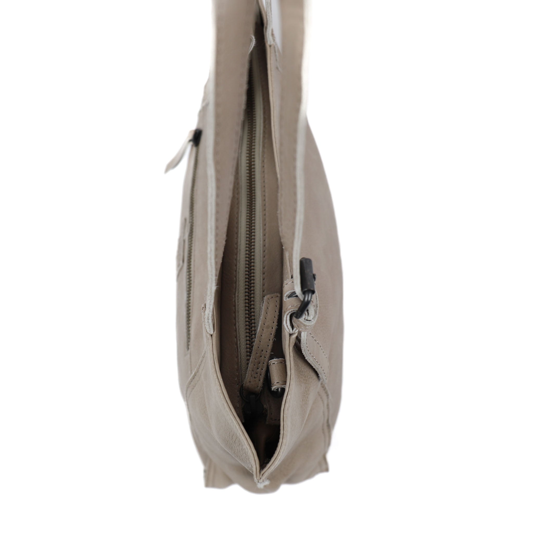 Hand/shoulder bag 'Yvonne' silver mink
