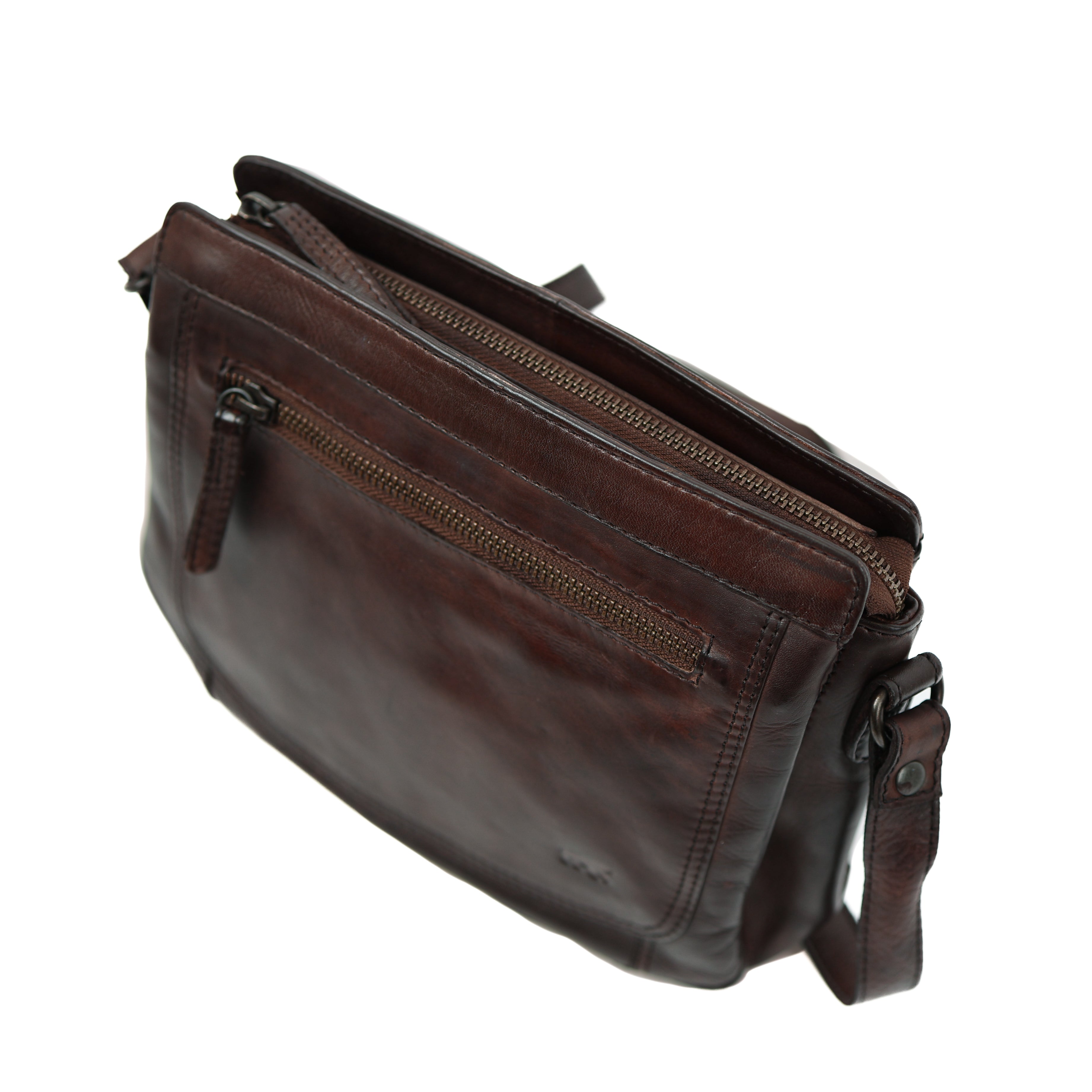 Shoulder bag 'Miley' dark brown