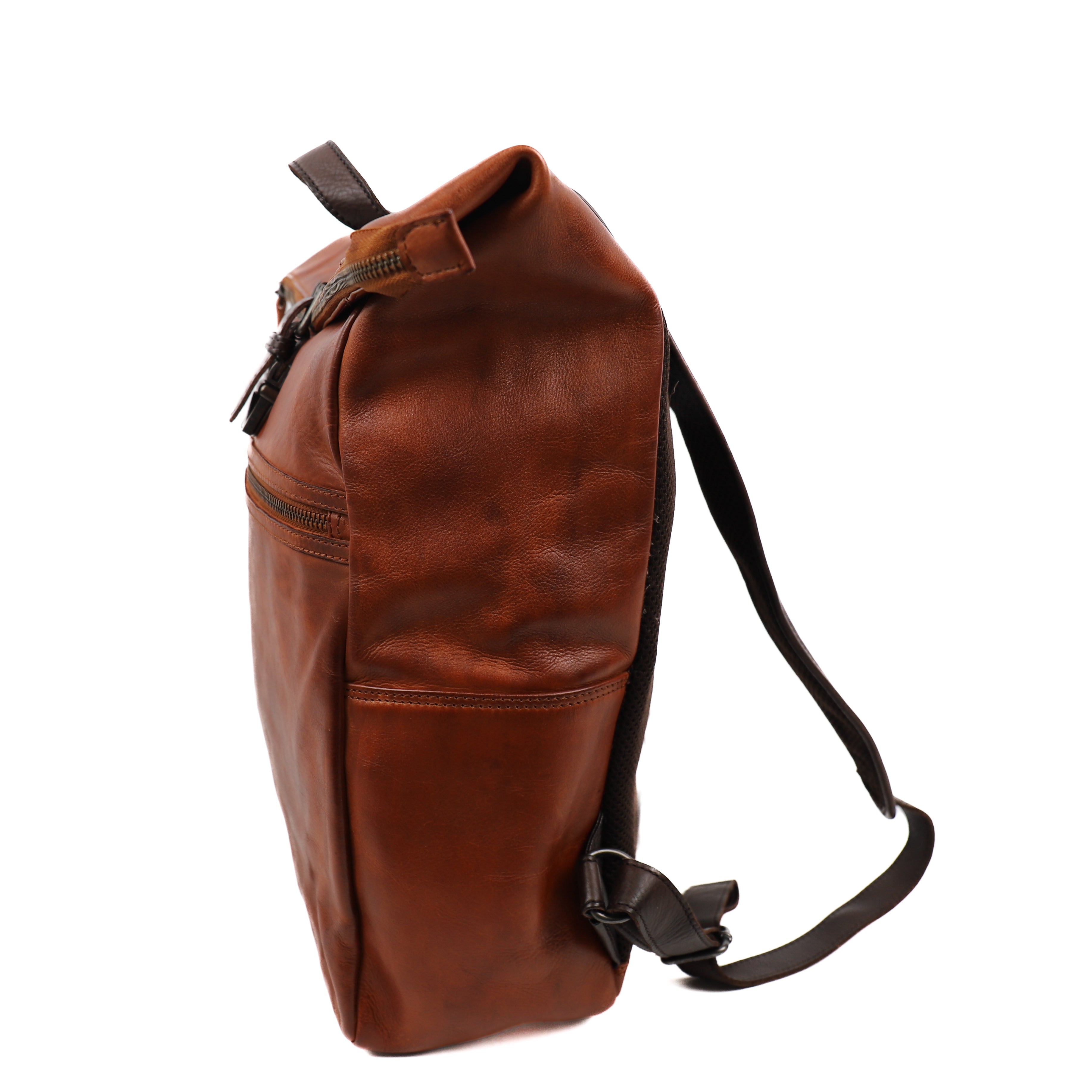 Backpack 'Rick' cognac/brown