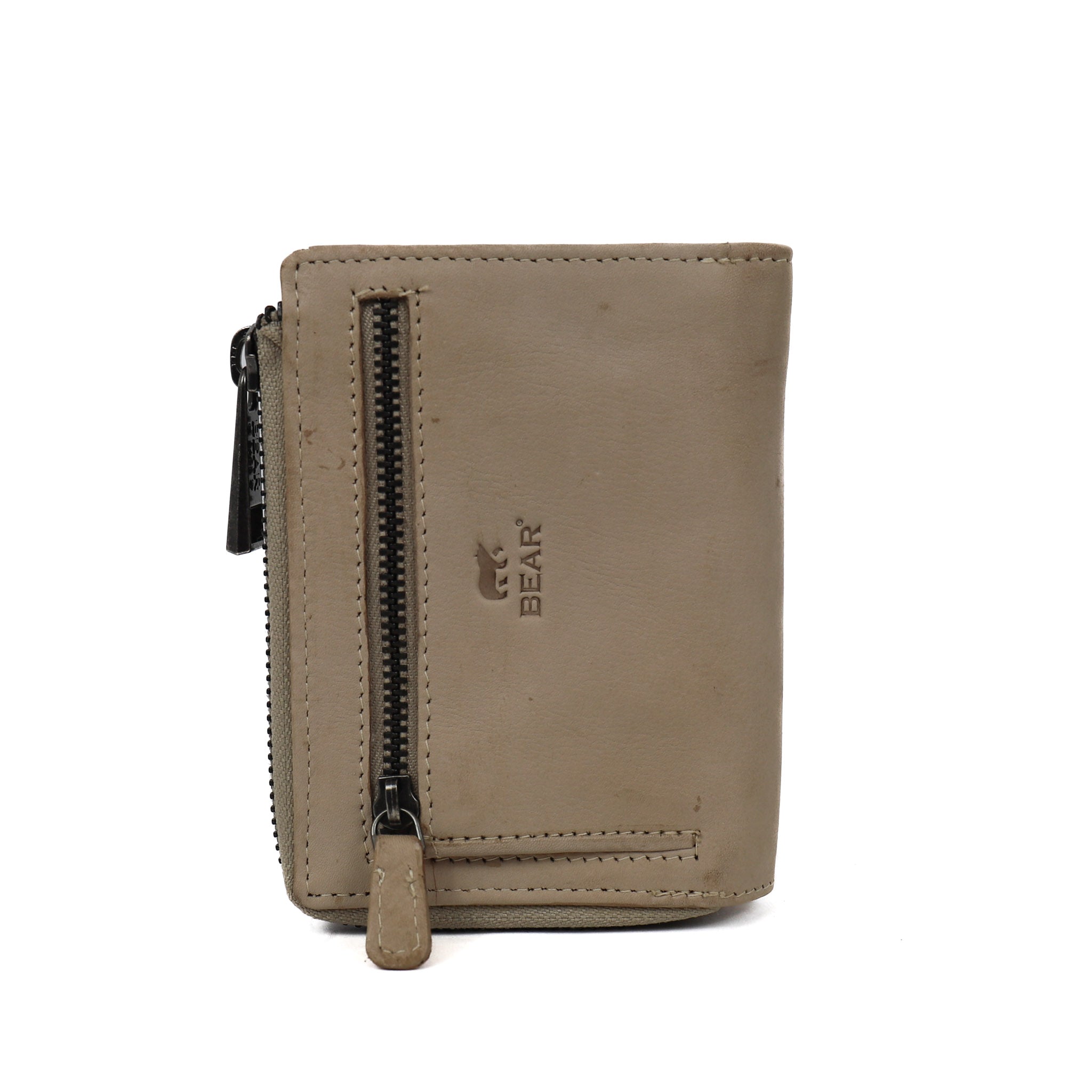 Zip wallet 'Gungun' feather