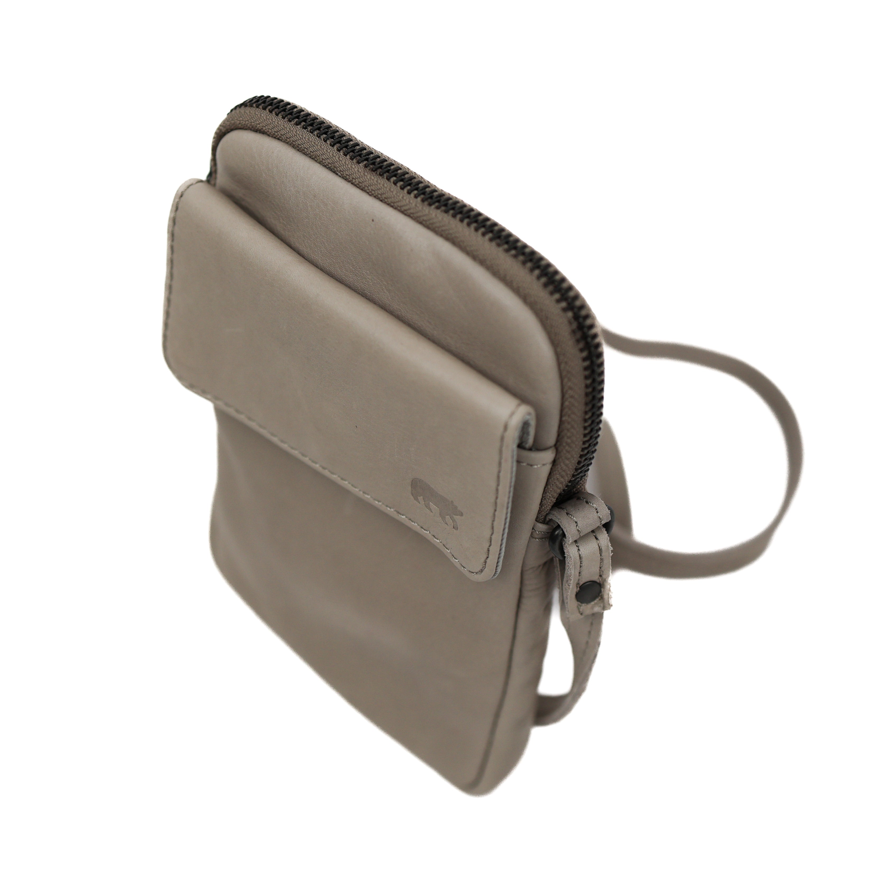 Phone bag 'Igor' ice grey