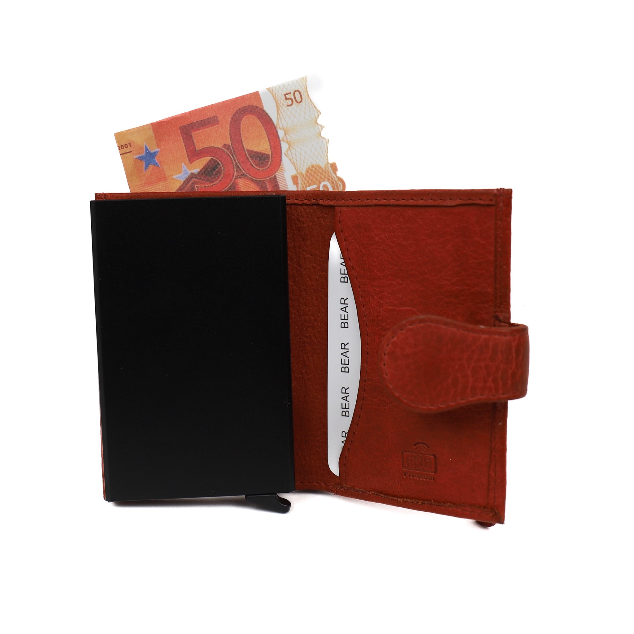 Card holder 'Elsie' red