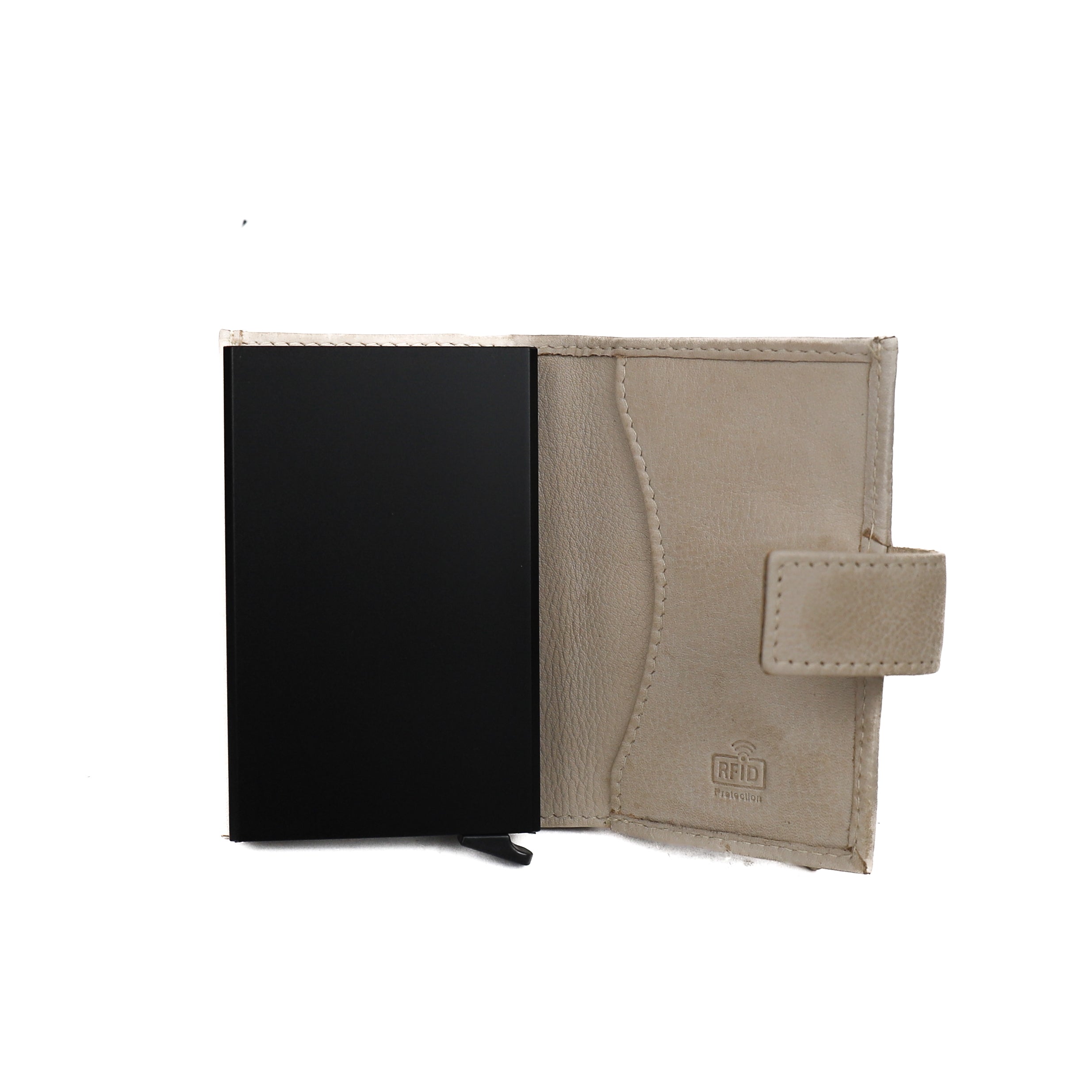 Card holder 'Elsie' block/feather