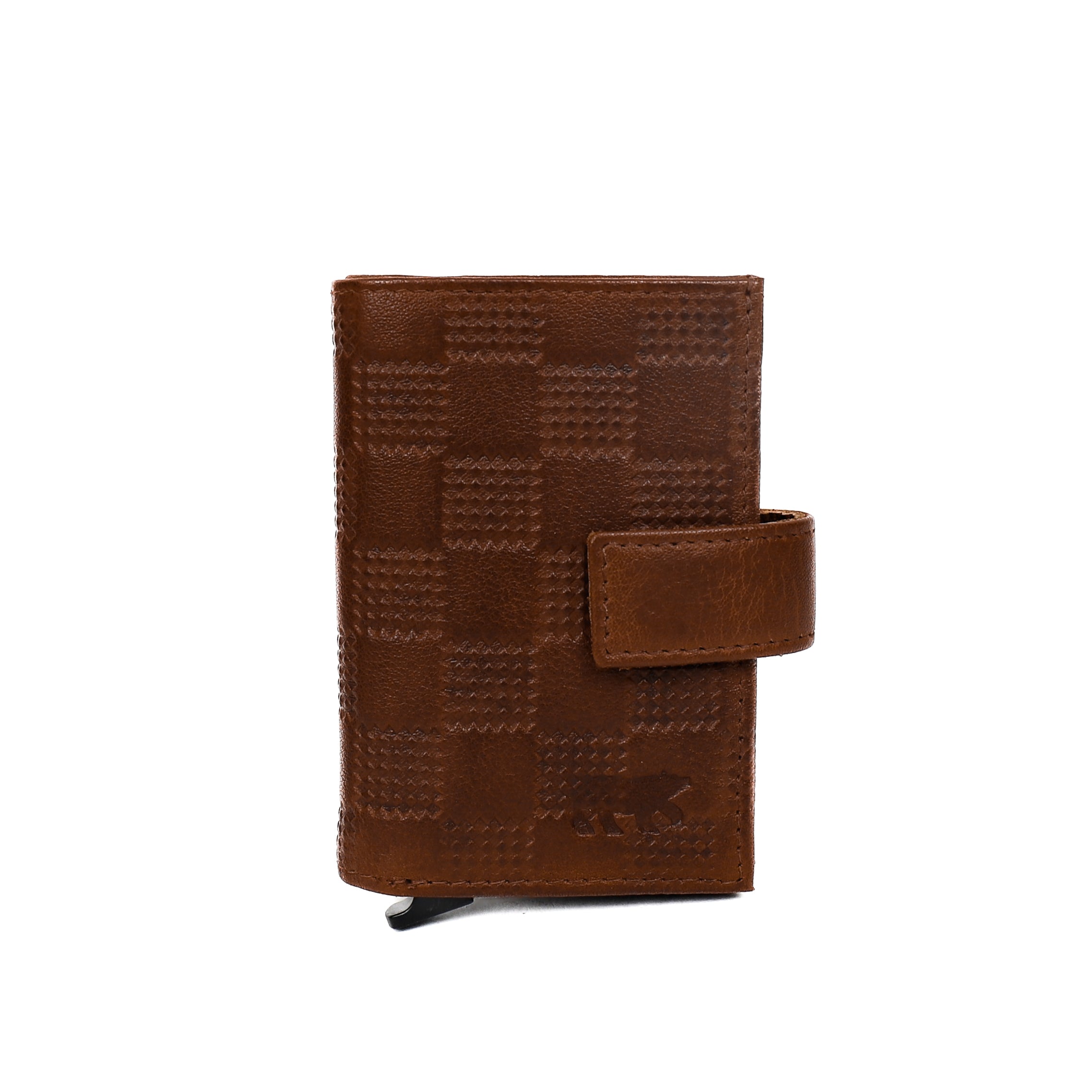 Card holder 'Elsie' block/cognac